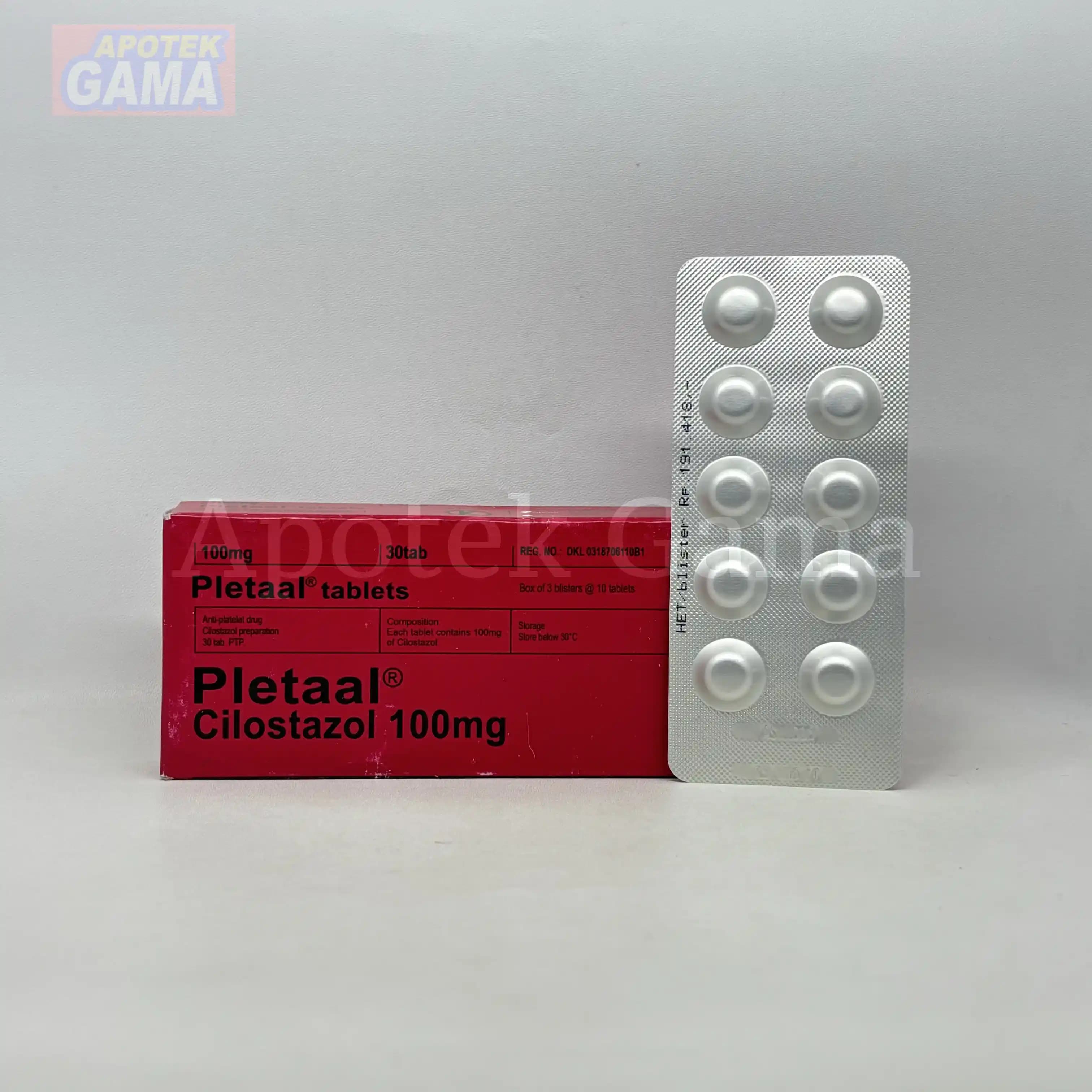 PLETAAL 100MG/30 TAB