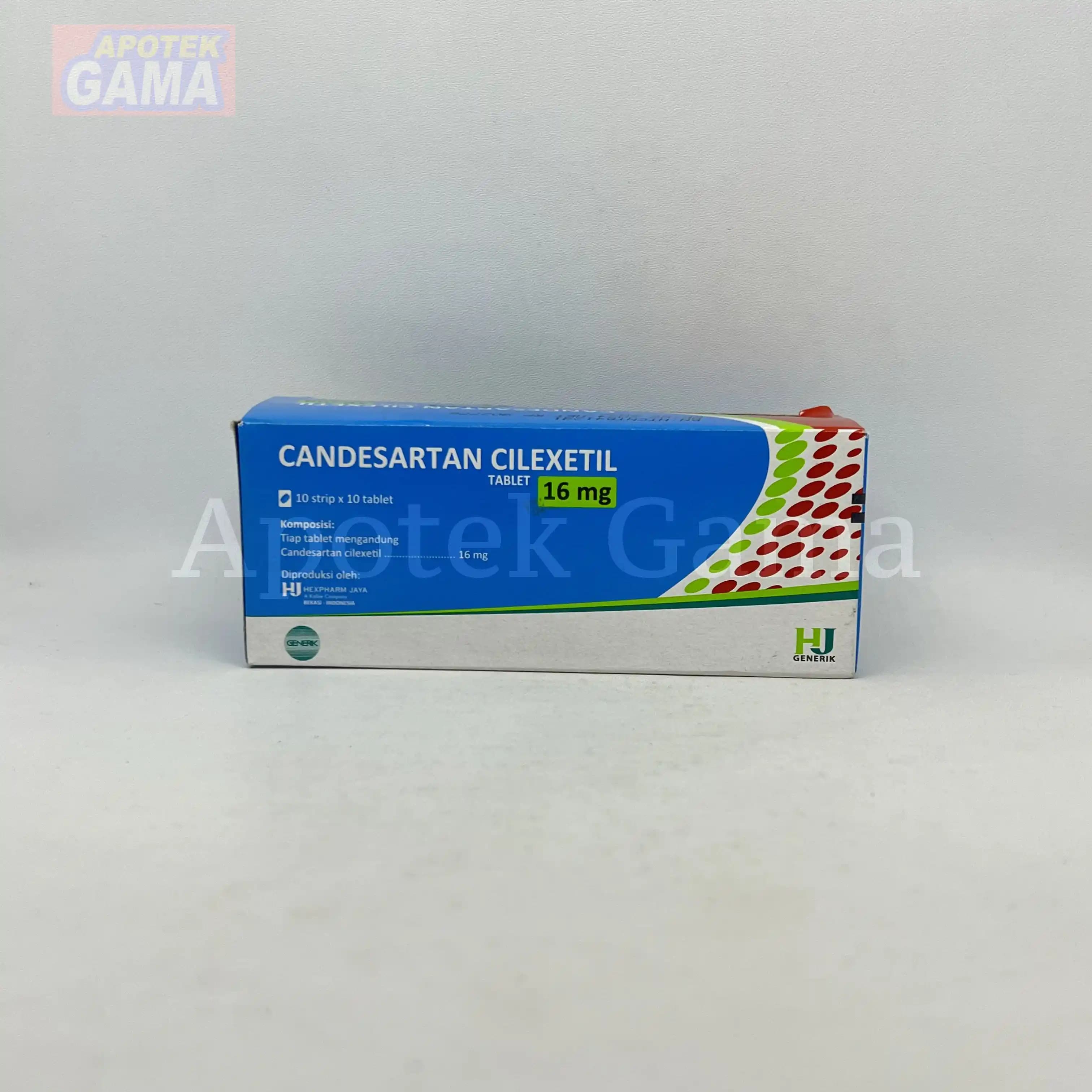 CANDESARTAN 16 MG BRAND HJ 3