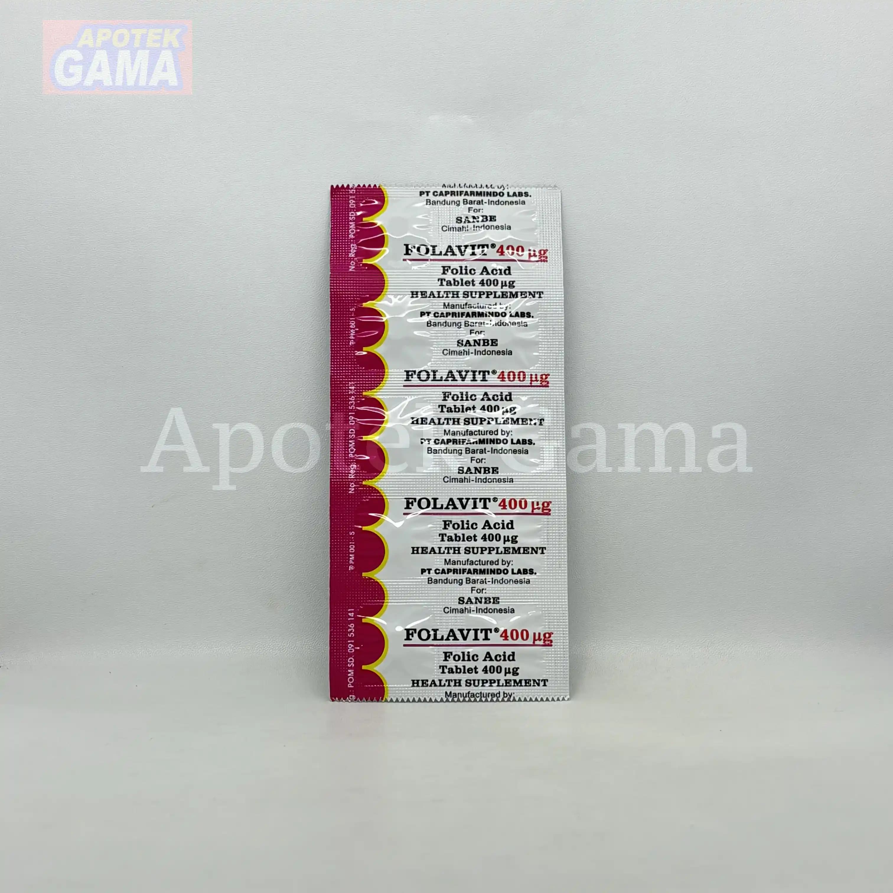 FOLAVIT TAB 400 4