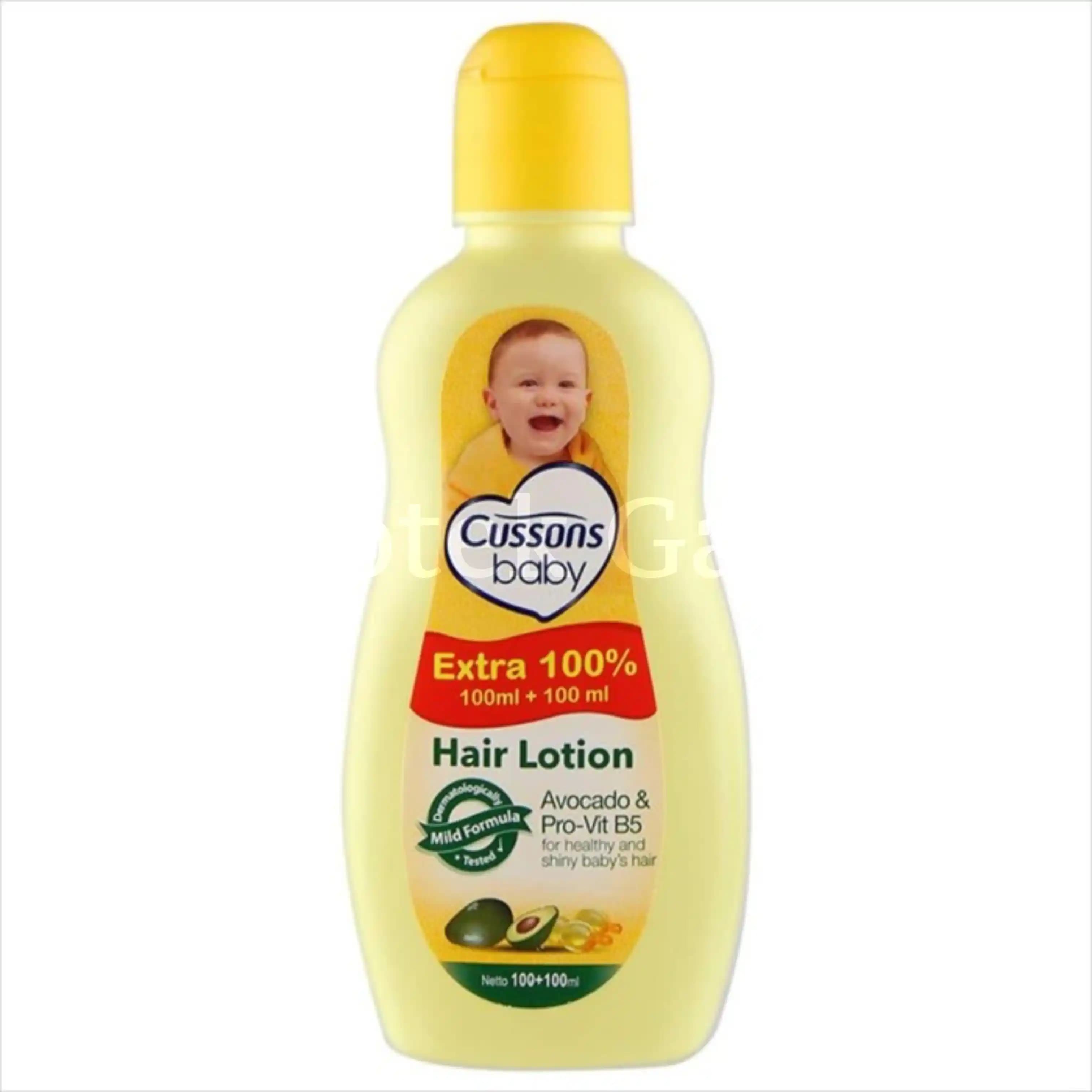 CUSSONS BABY HAIR LOTION AVOCADO & PRO VIT B5 100 ML