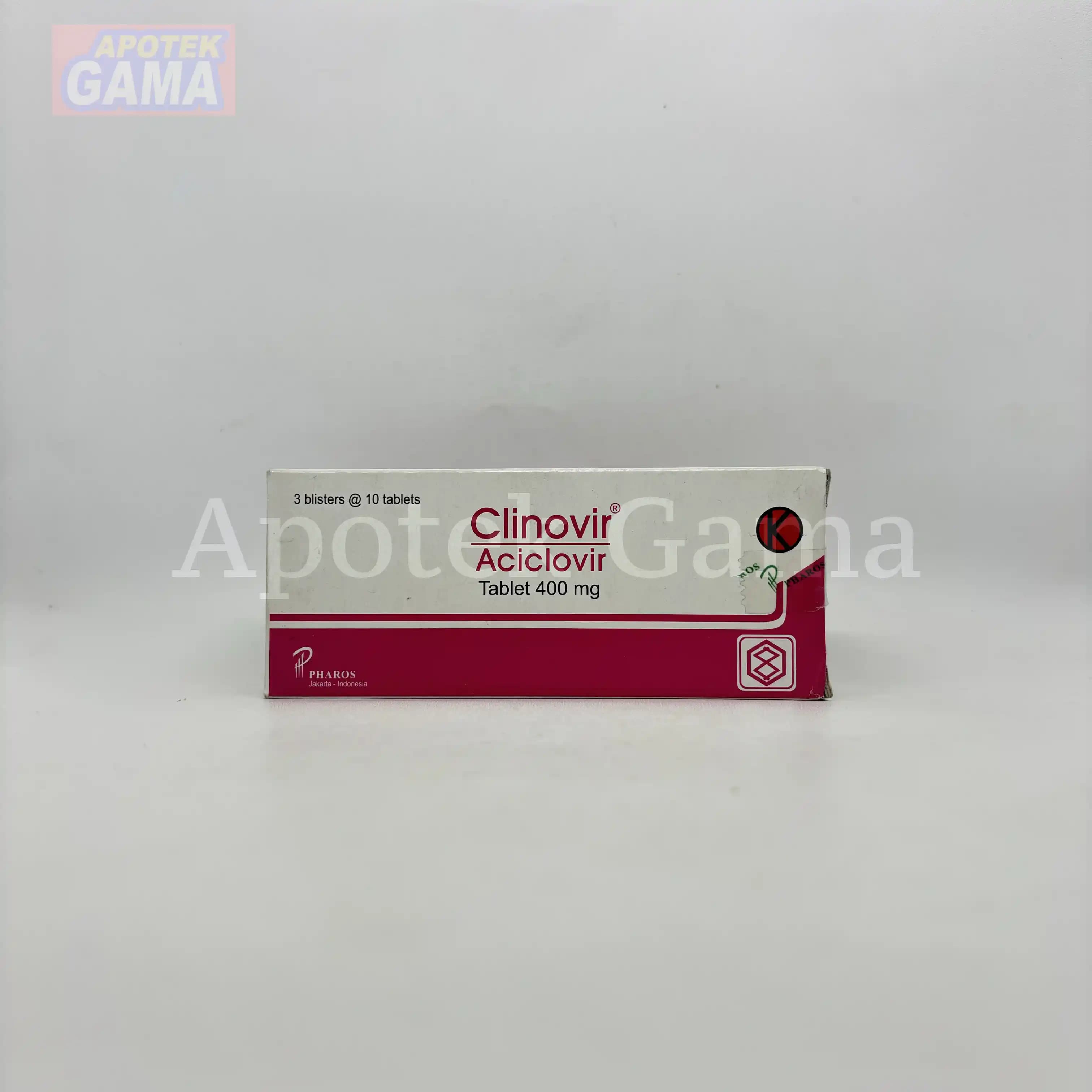 CLINOVIR 400MG TAB 2