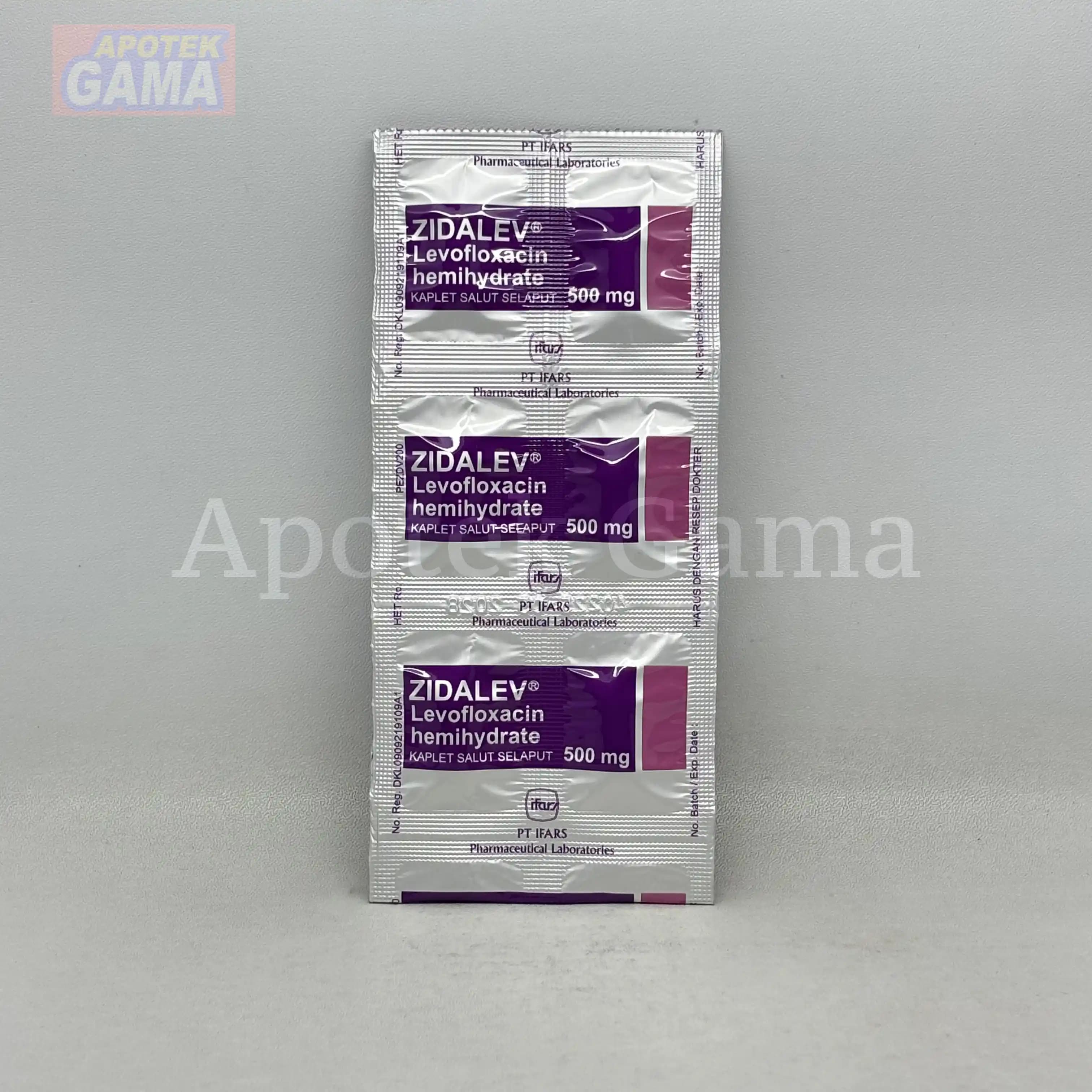 ZIDALEV KAP 500MG 2