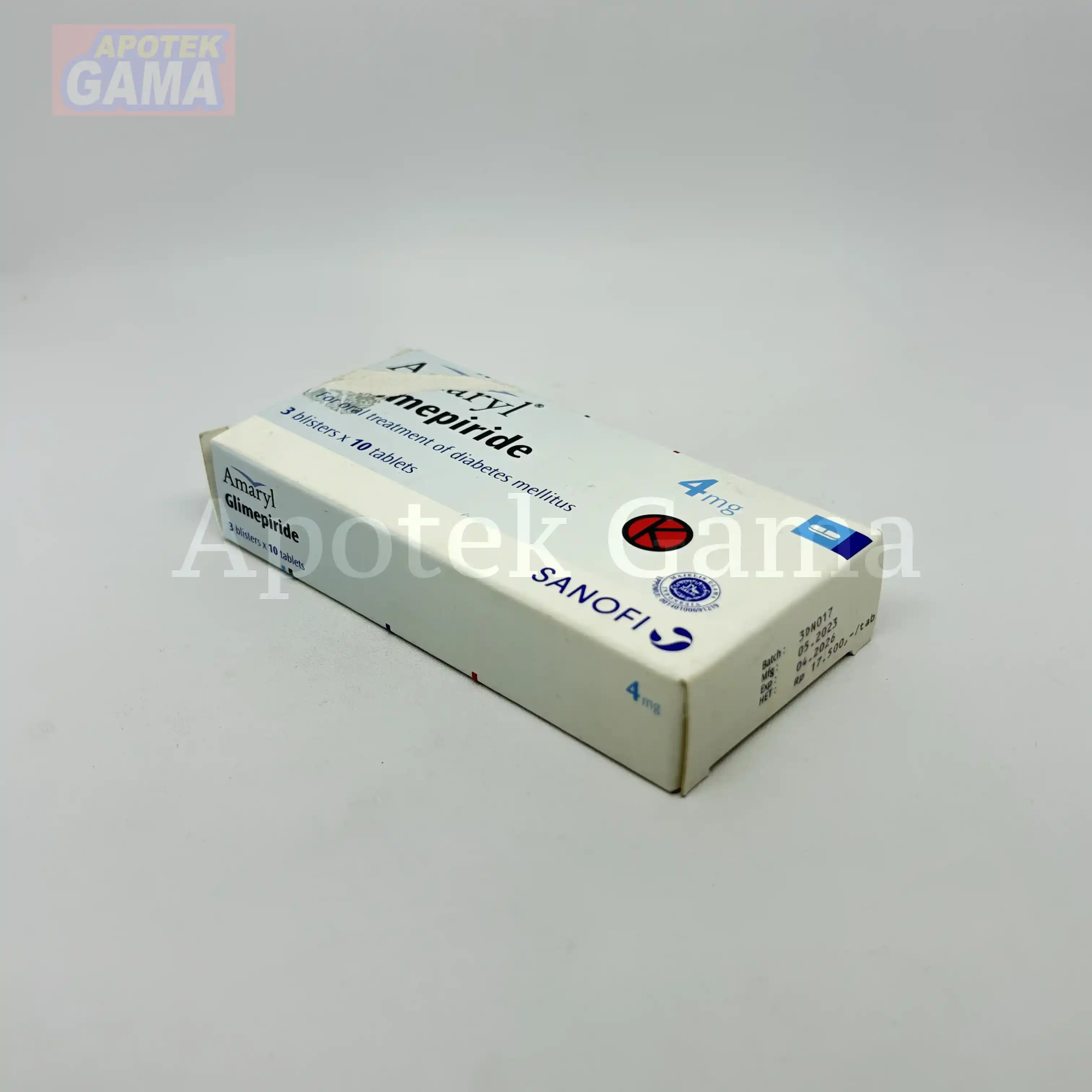 AMARYL TAB 4 MG