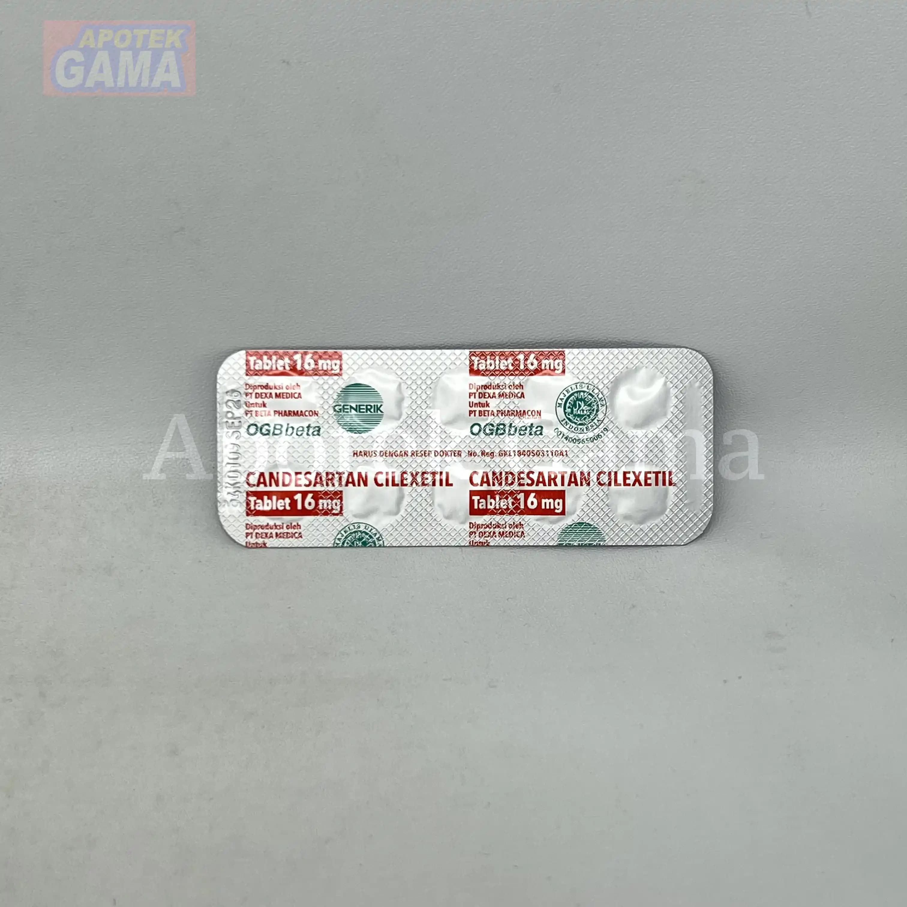 CANDESARTAN 16MG 3