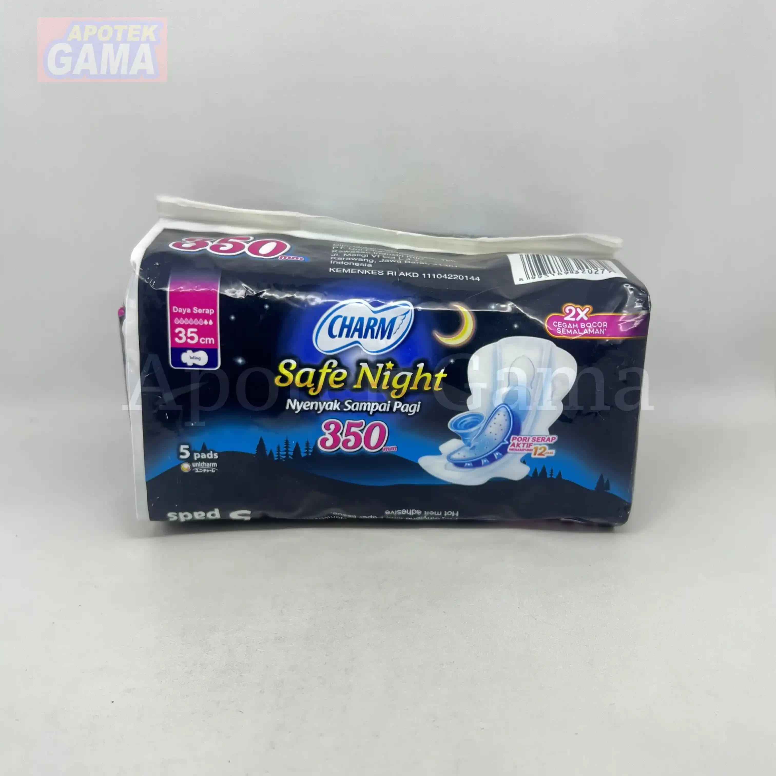 CHARM SAFE NIGHT WING 35CM 5PC 3