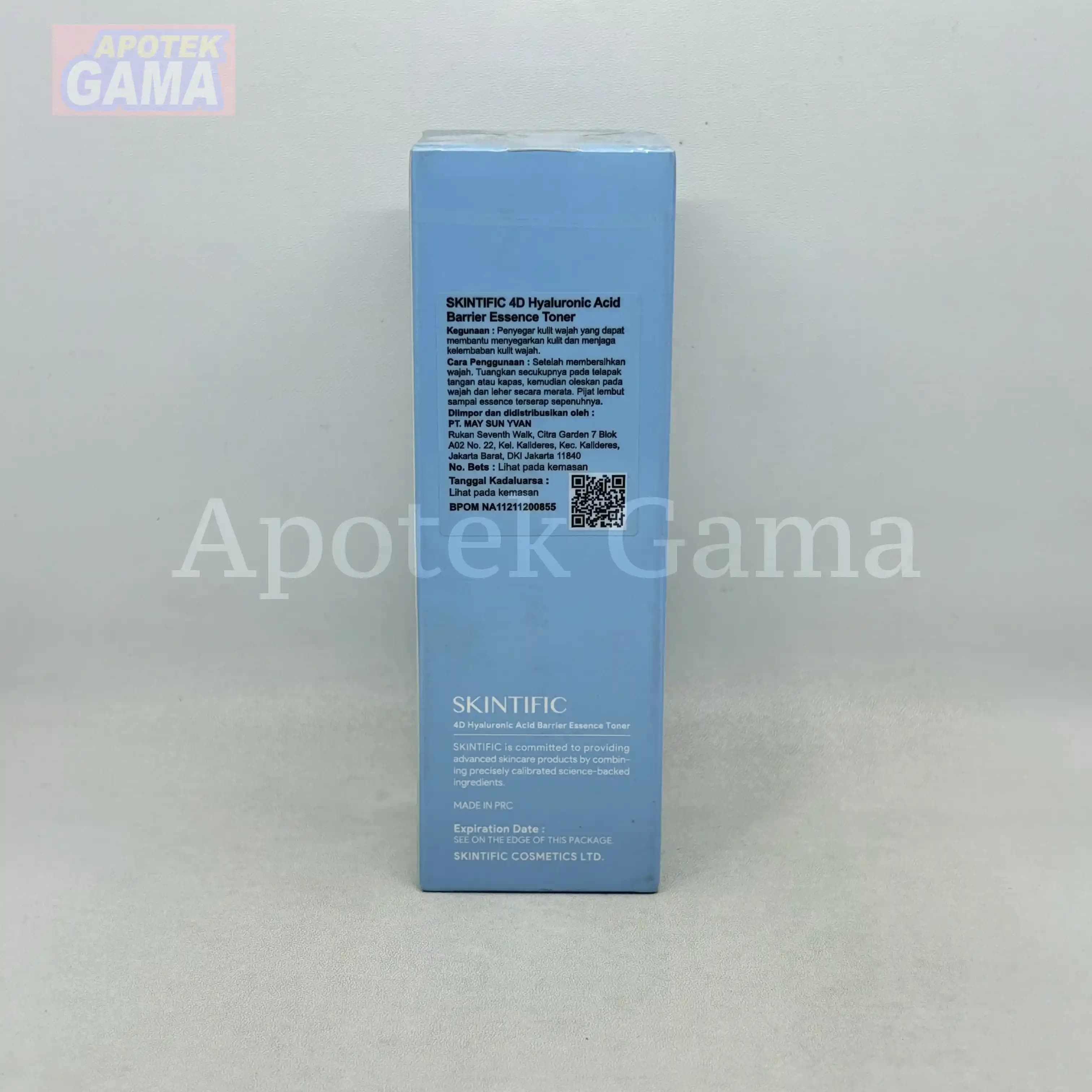 SKINTIFIC 4D HYALURONIC ACID ESSENCE TONER 100ML 5
