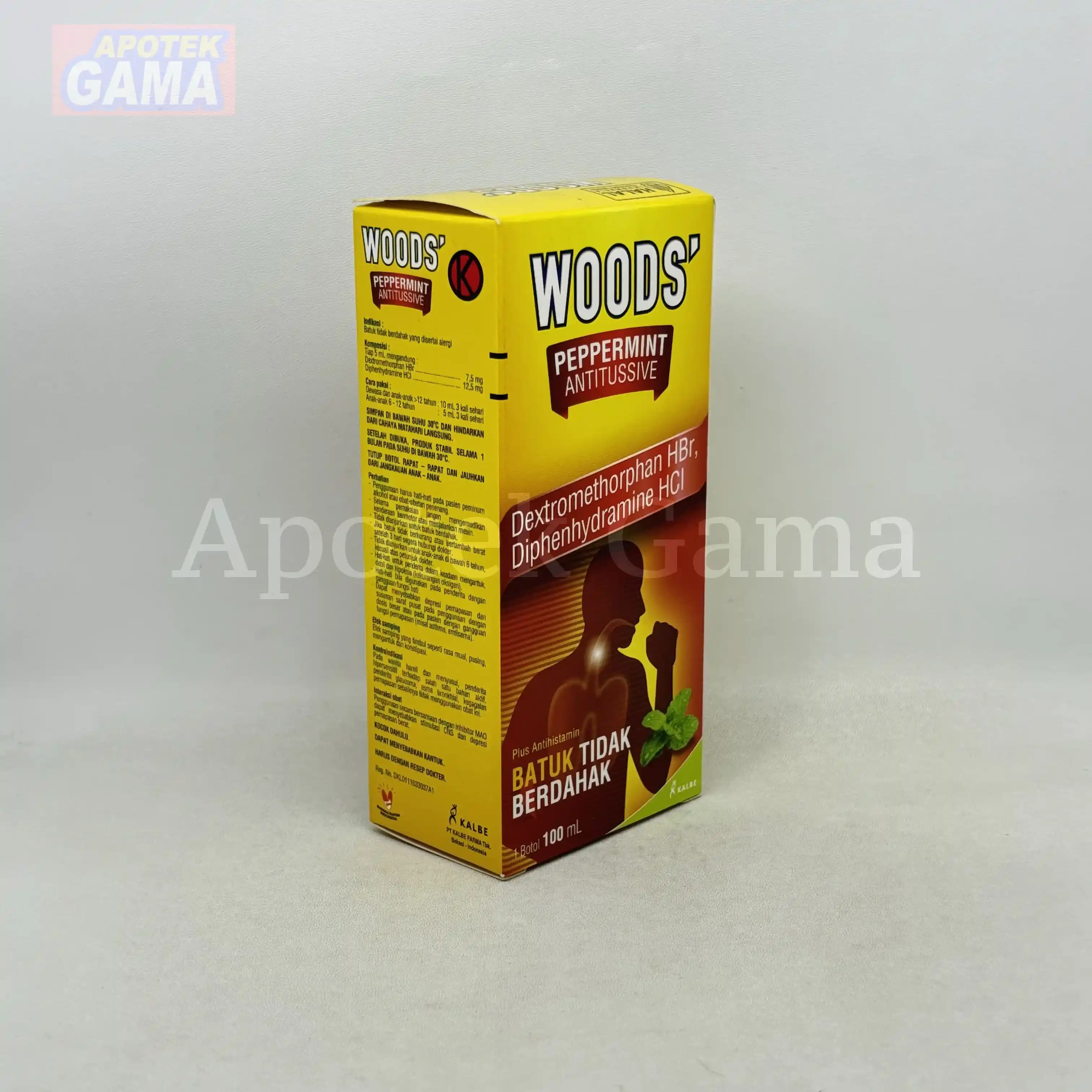 WOODS ANTITUSIVE 100ML