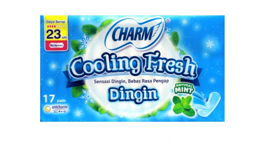 CHARM SOFTEX COOLING FRESH 23CM ISI 17 3