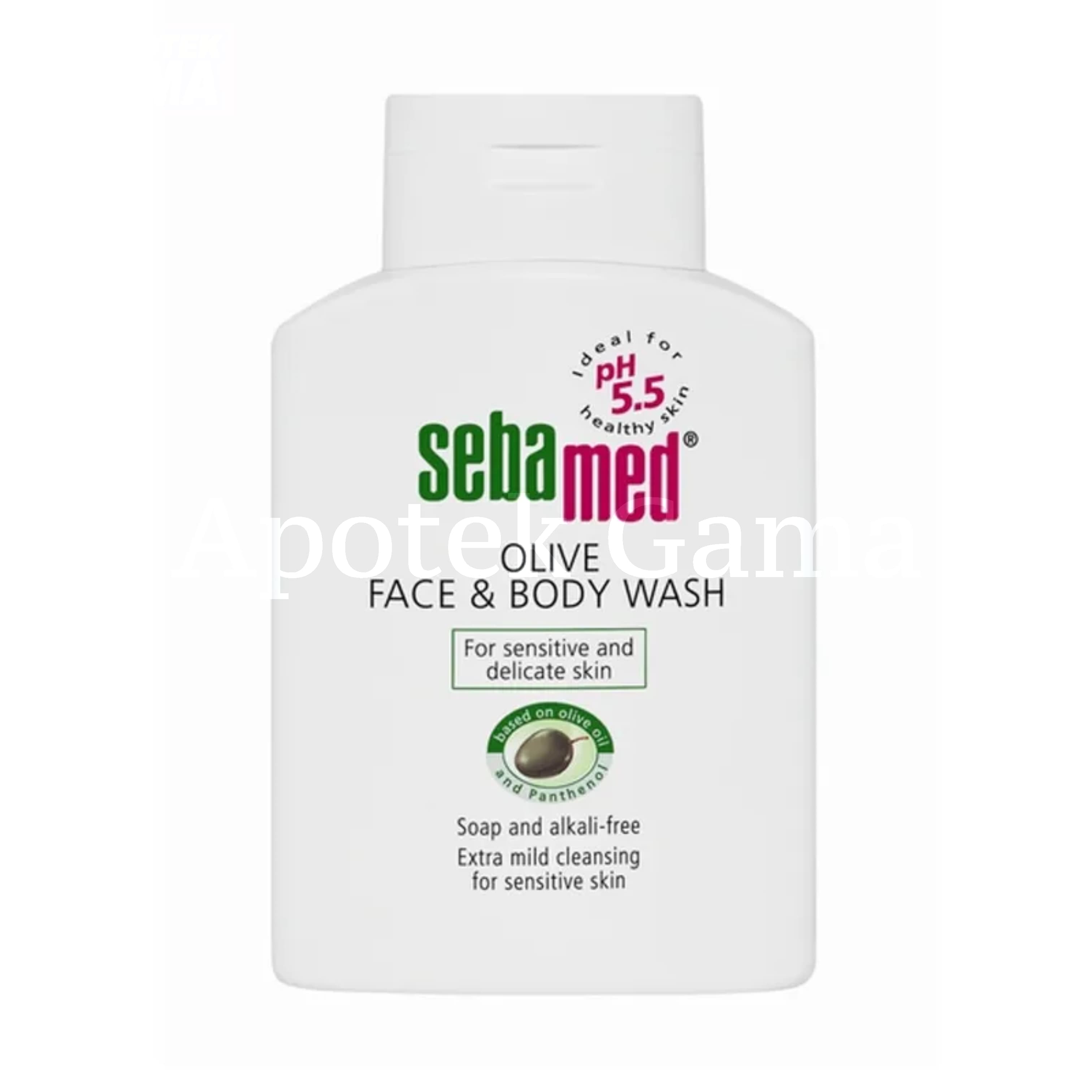 SEBAMED OLIVE FACE & BODY WASH 200ML 2