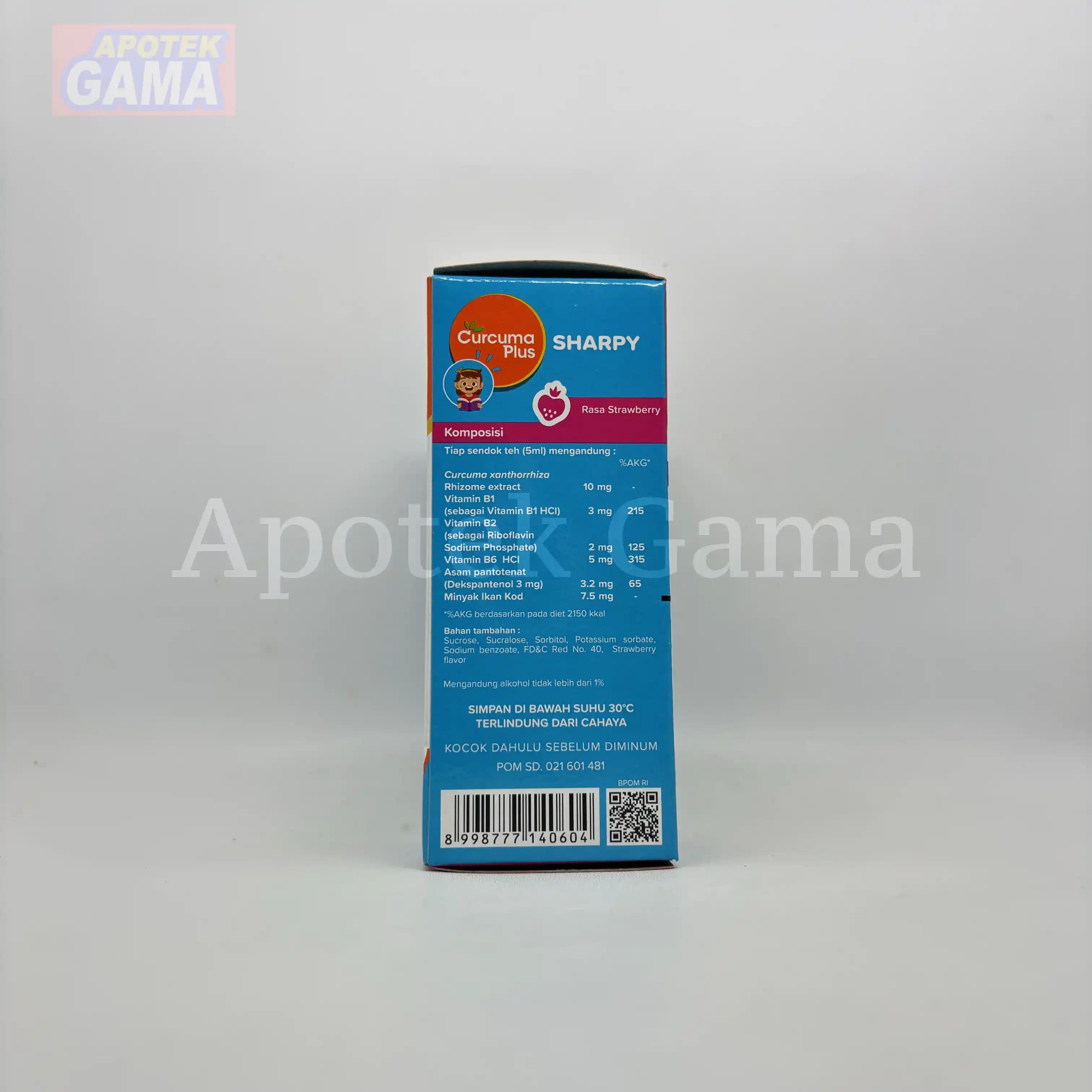 CURCUMA SHARPY STRAWBERRY 60ML