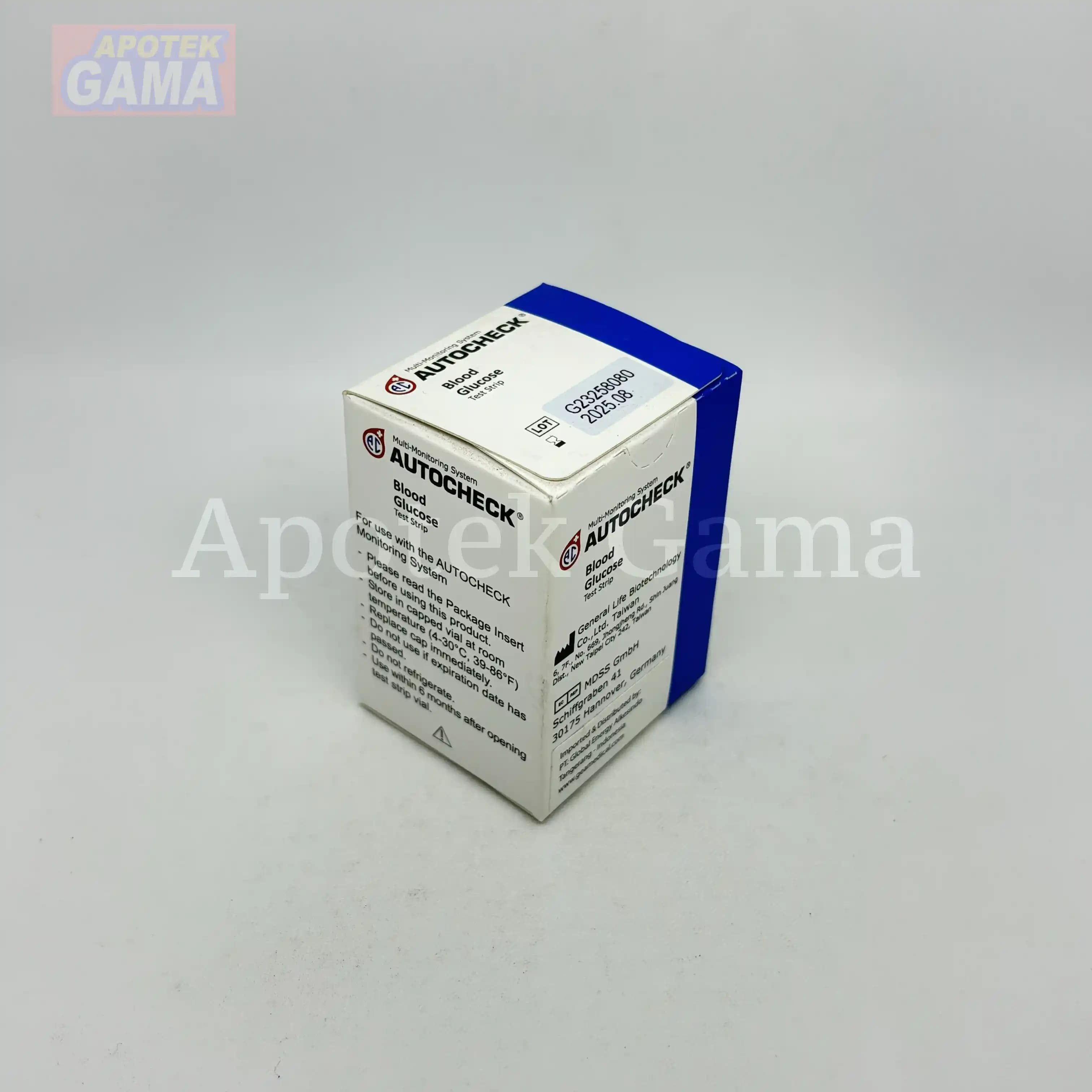 AUTOCHECK BLOOD GLUCOSE / 25 4