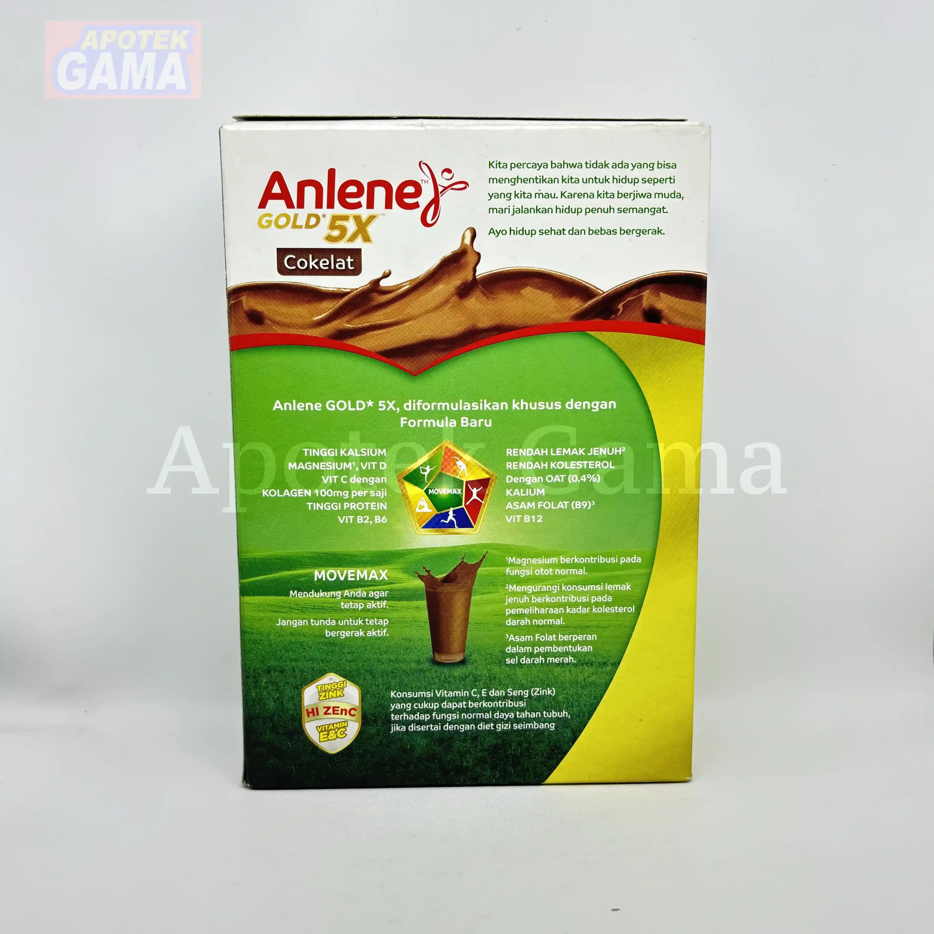 ANLENE GOLD COKLAT 250 G