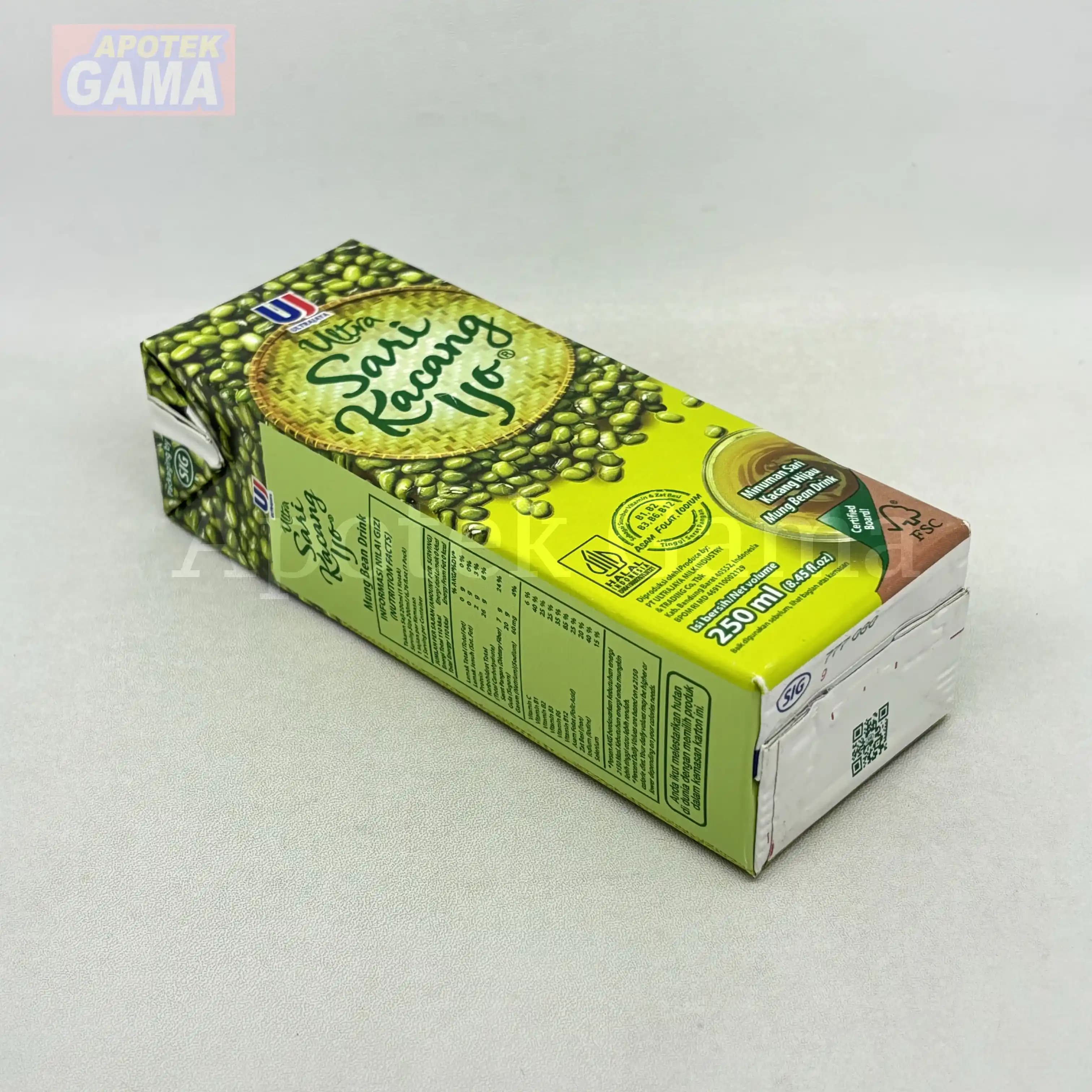 ULTRA JAYA SARI KACANG IJO 250ML 3