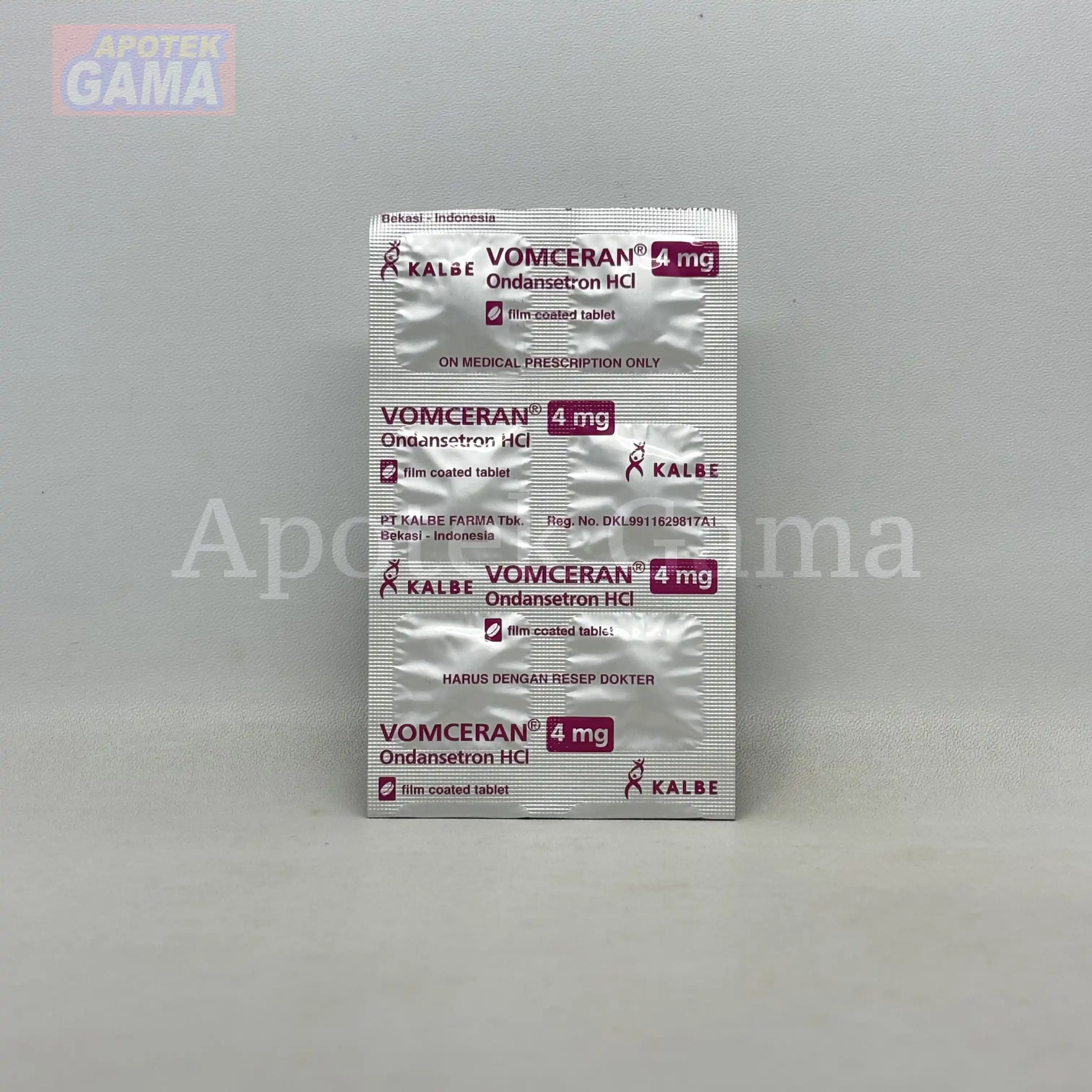 VOMCERAN TAB 4 MG 2