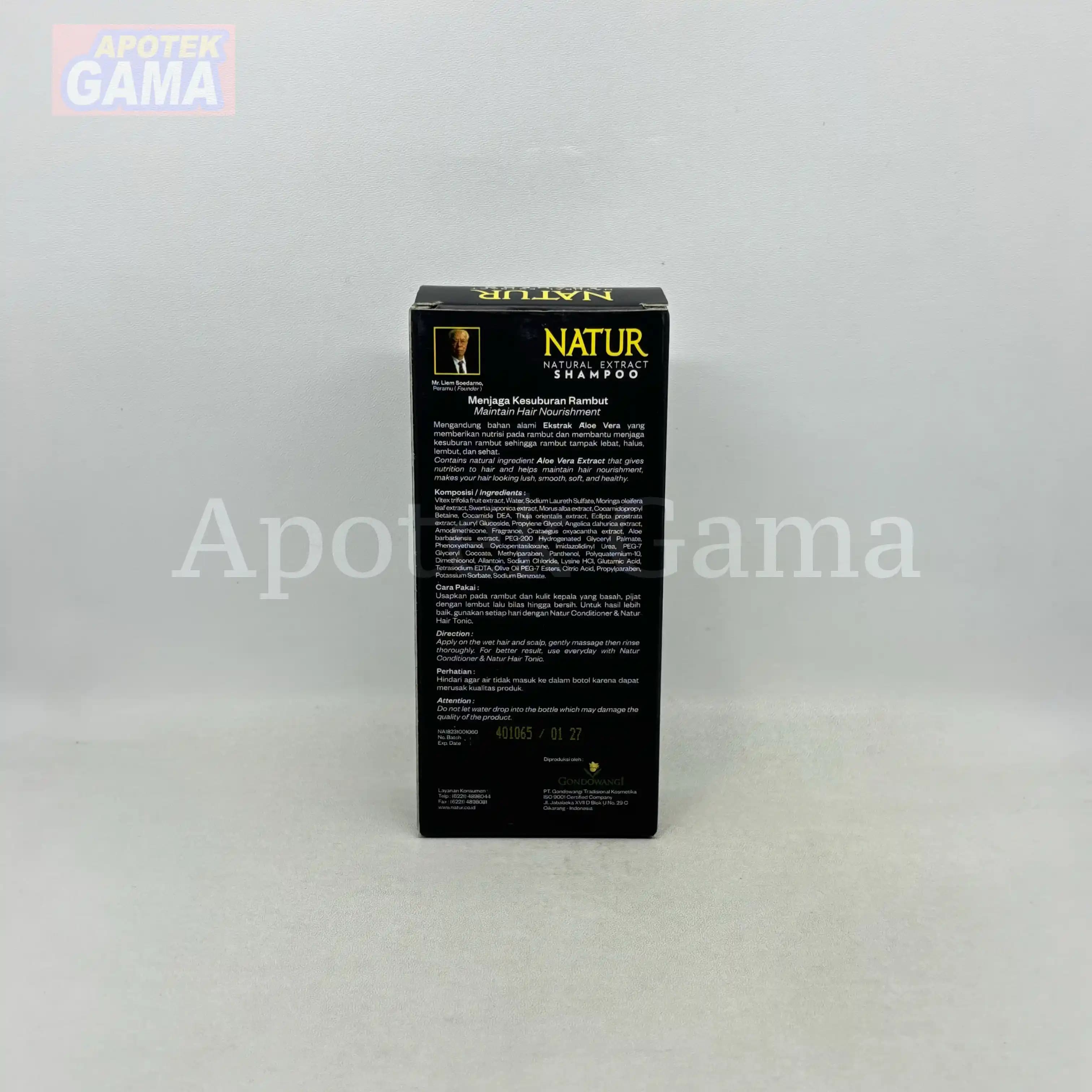 NATUR SHAMPOO ALOE VERA 80 ML 5
