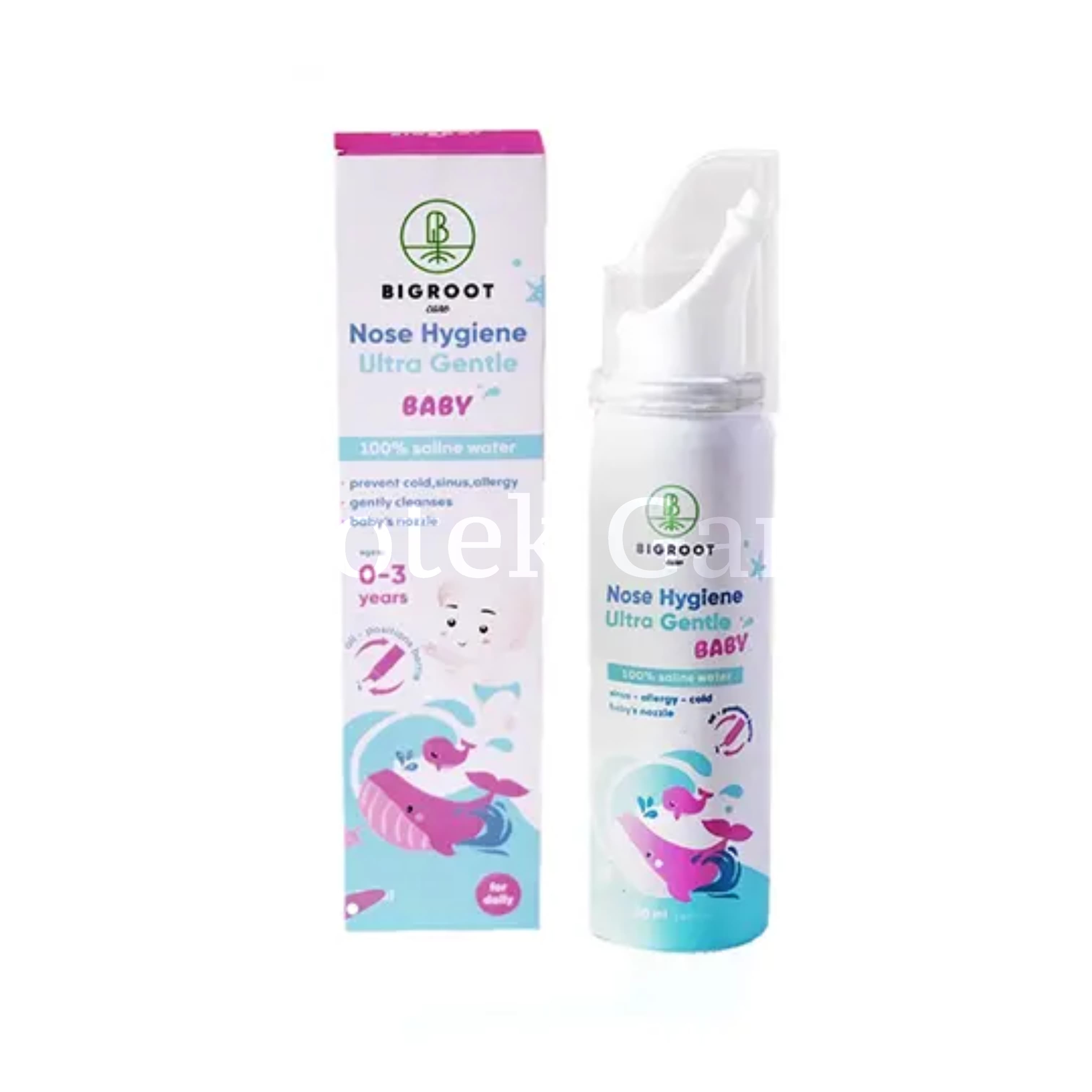 BIGROOT NOSE HYGIENE ULTRA GENTLE BABY 50ML