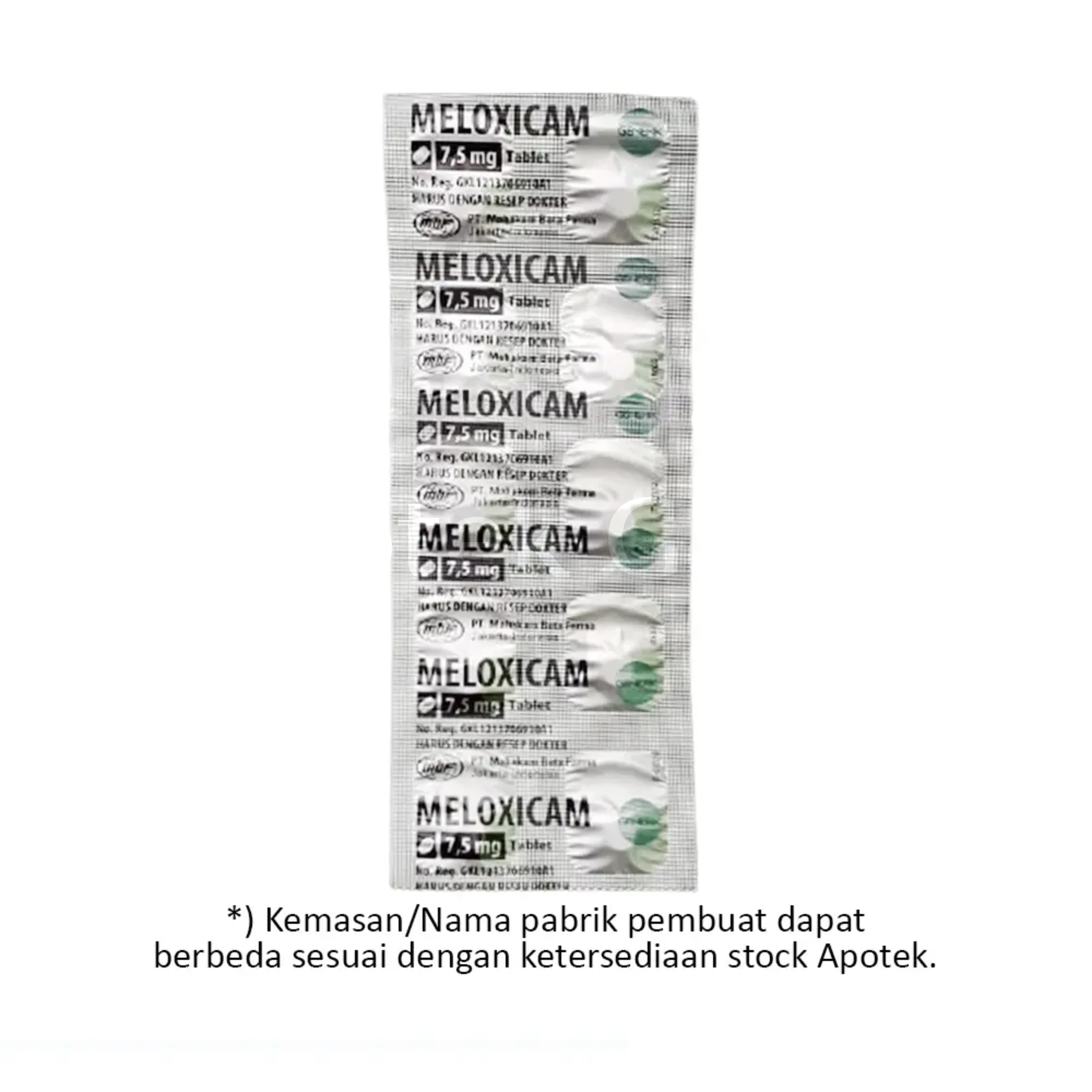 MELOXICAM TAB 7.5 (GEN)
