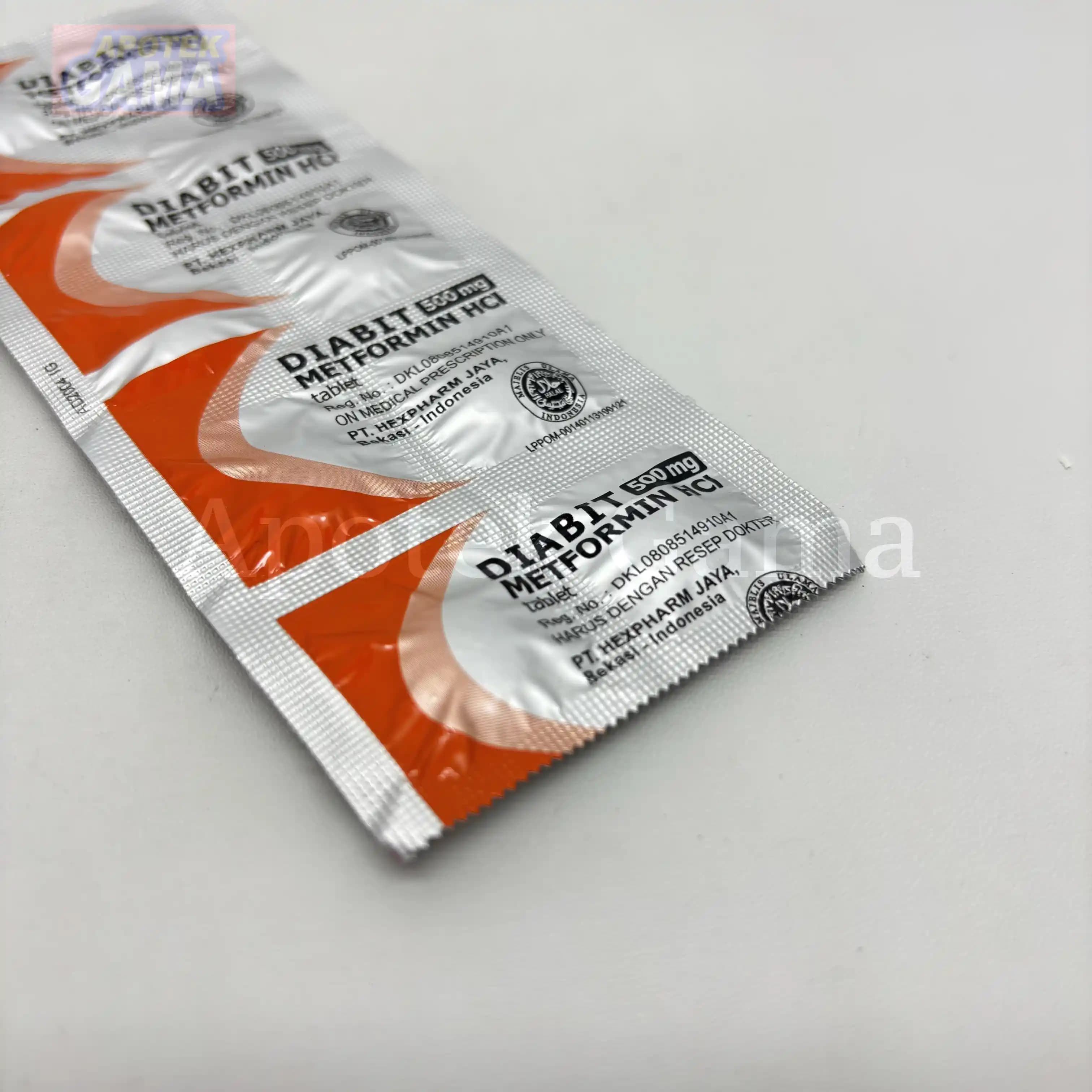 DIABIT 500 MG TABLET 3