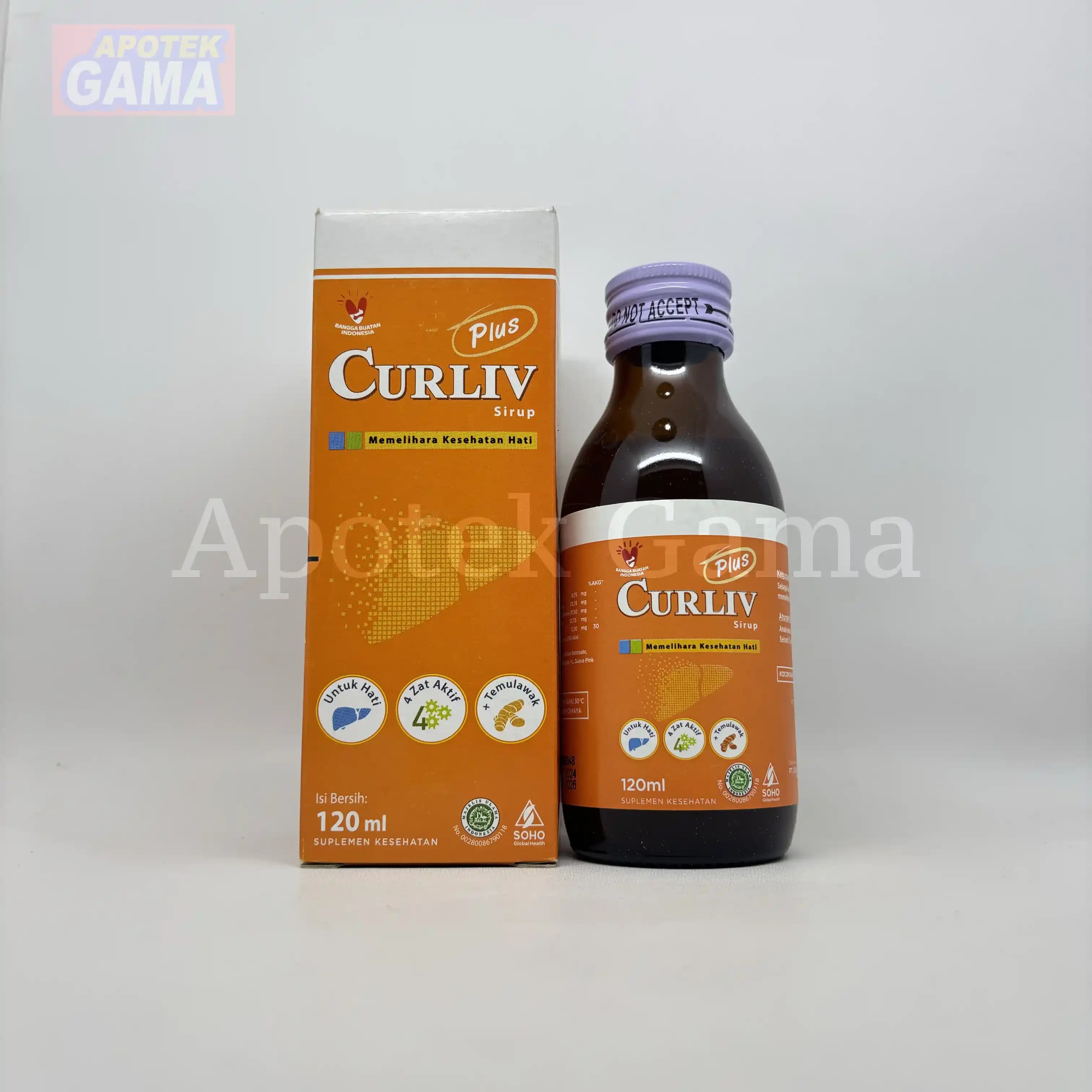 CURLIV PLUS 120 ML