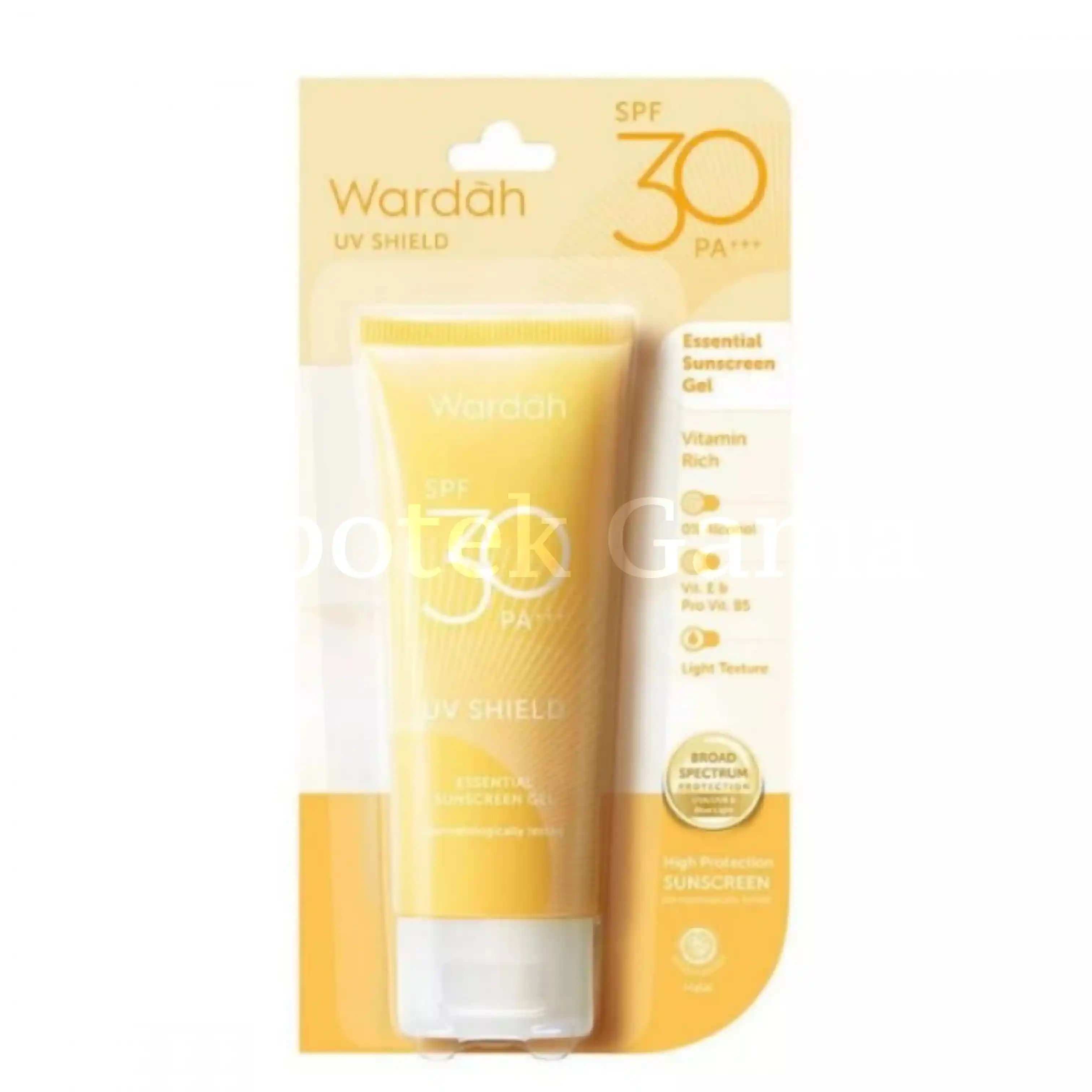 WARDAH UV SHIELD ESSENTIAL SUNSCREEN GEL SPF 30 40 ML