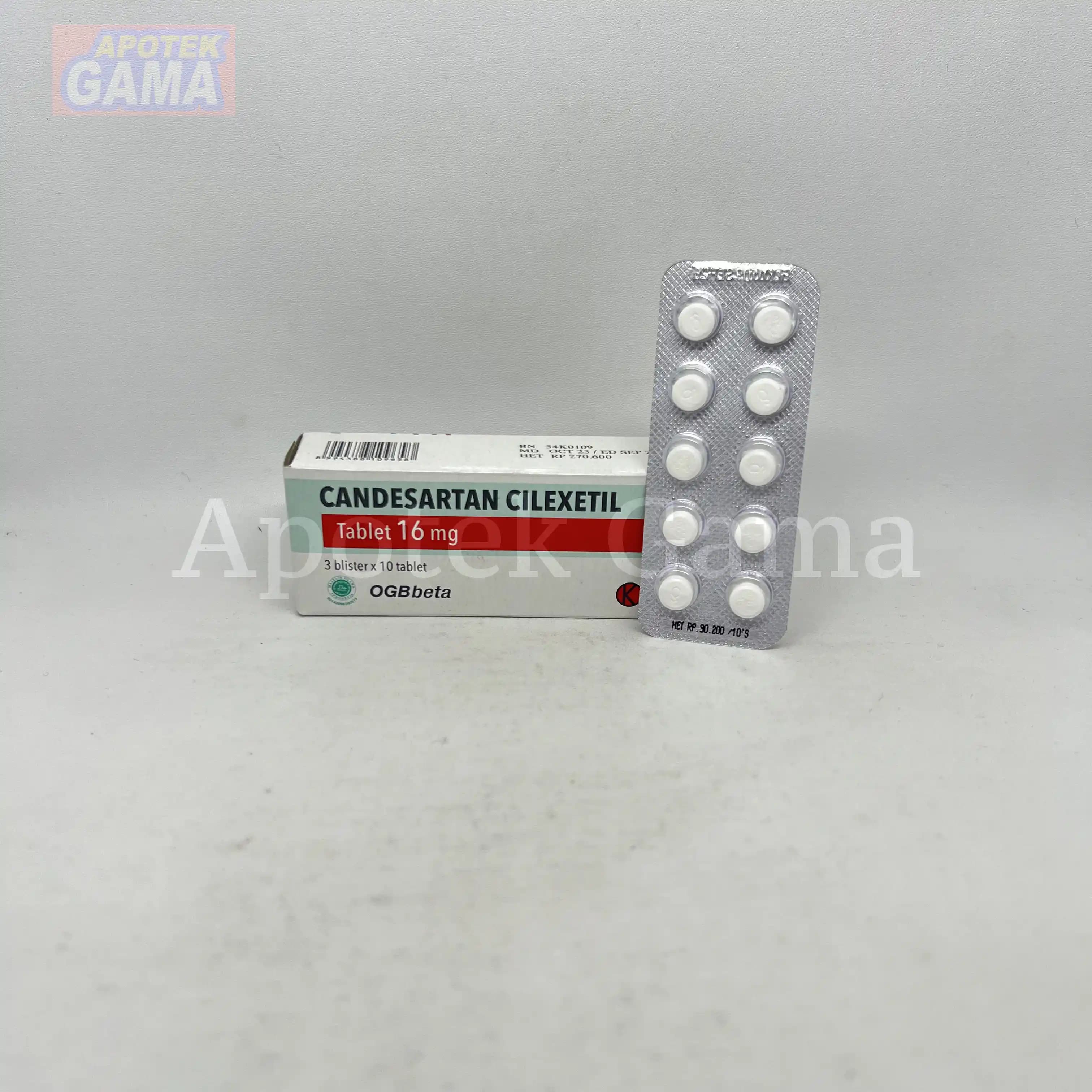 CANDESARTAN 16MG 2