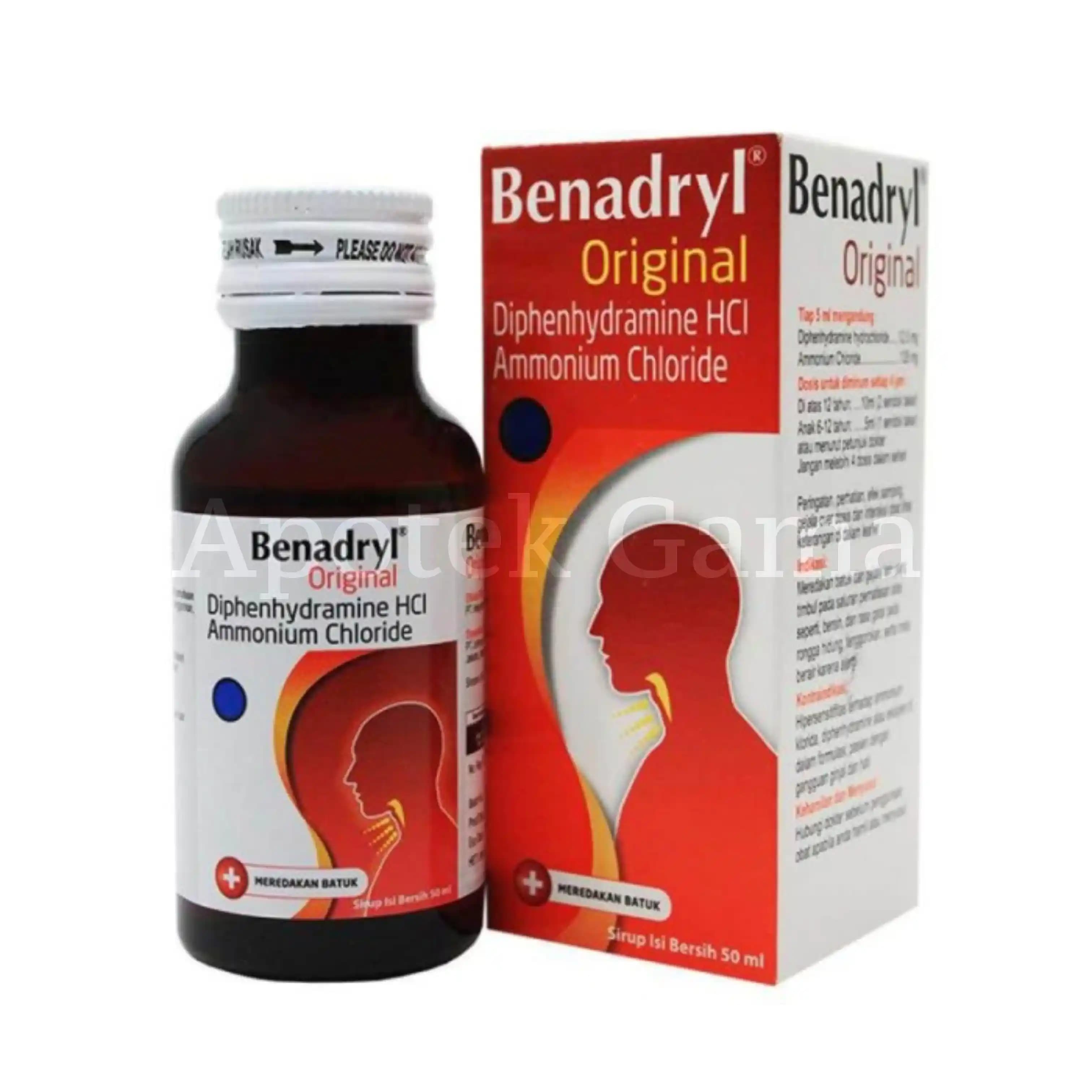 BENADRYL ORIGINAL 50ML 