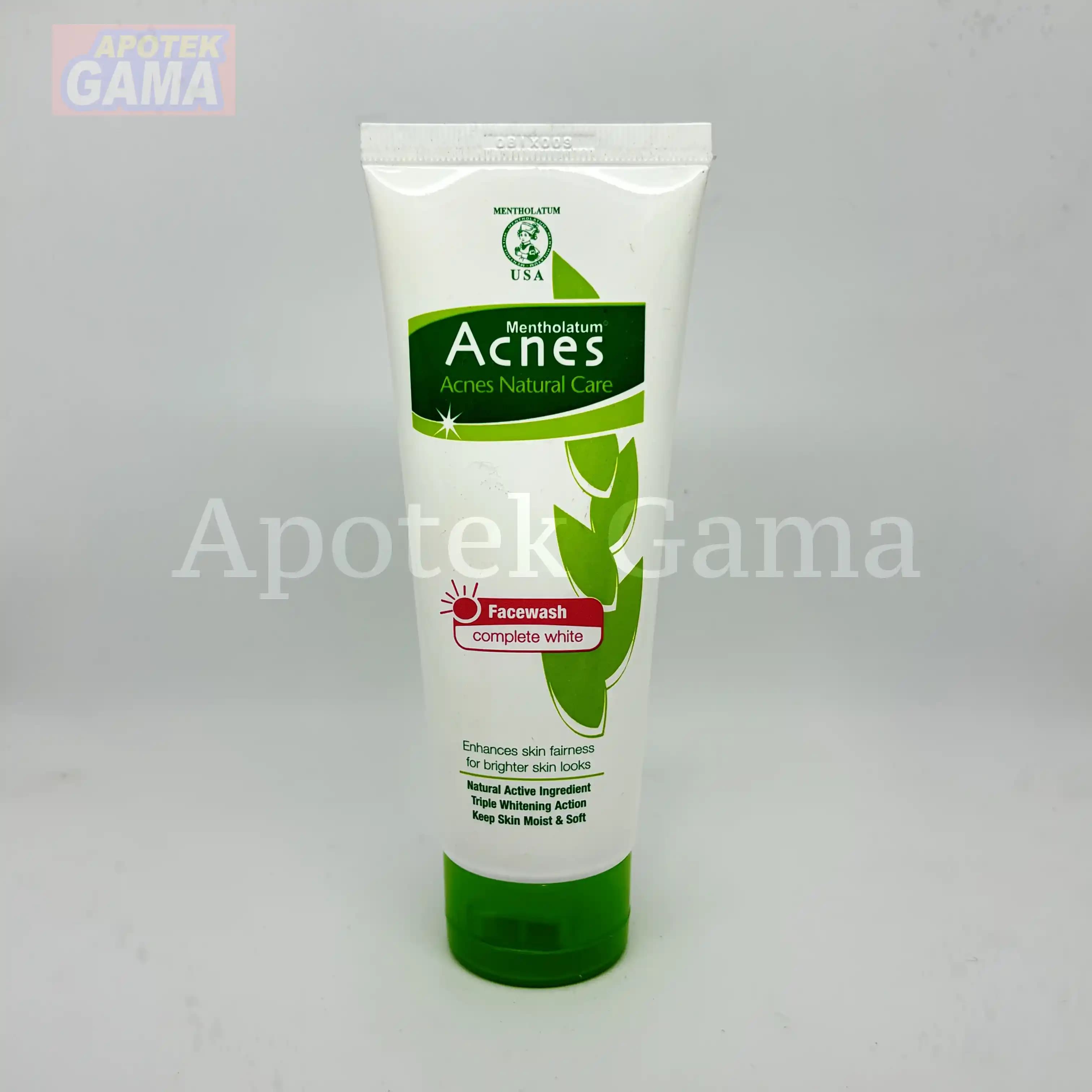 ACNES COMPLETE WHITE FACE WASH 100GR 5
