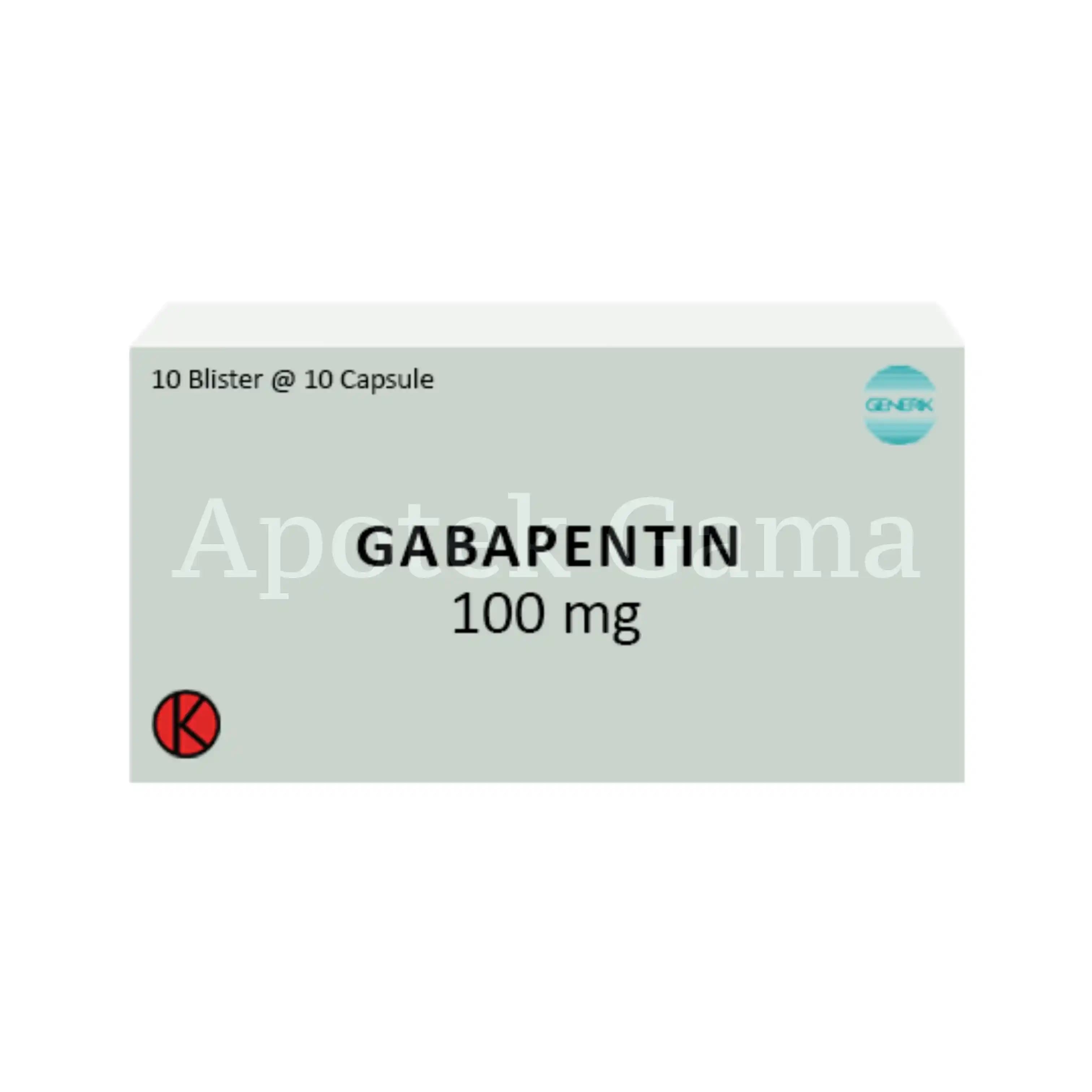 GABAPENTIN 100MG 2