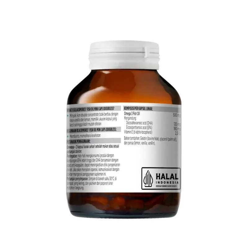 BLACKMORES FISH OIL MINI CAP ODOURLESS 90S 3