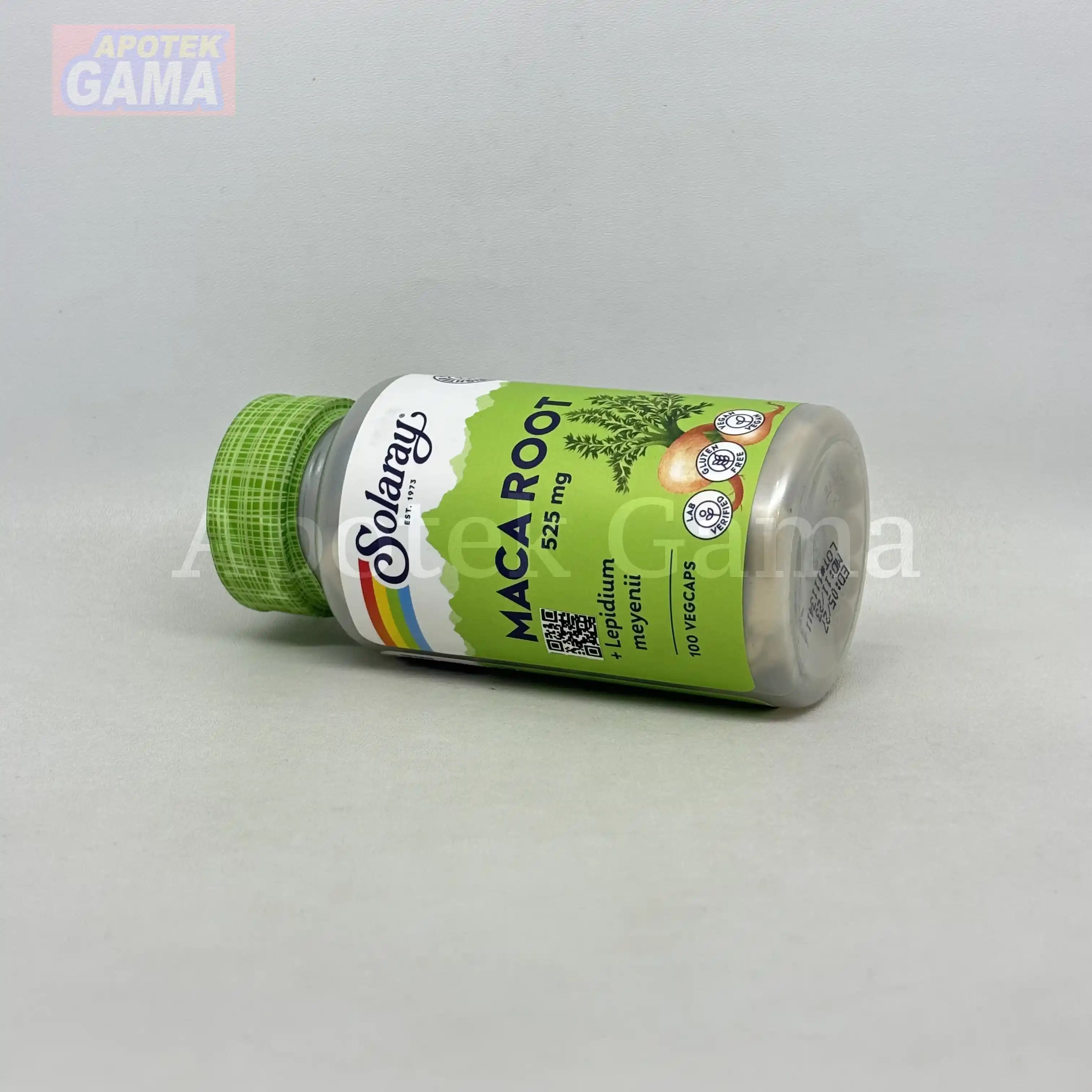 SOLARAY MACA ROOT 525 MG 100S 3