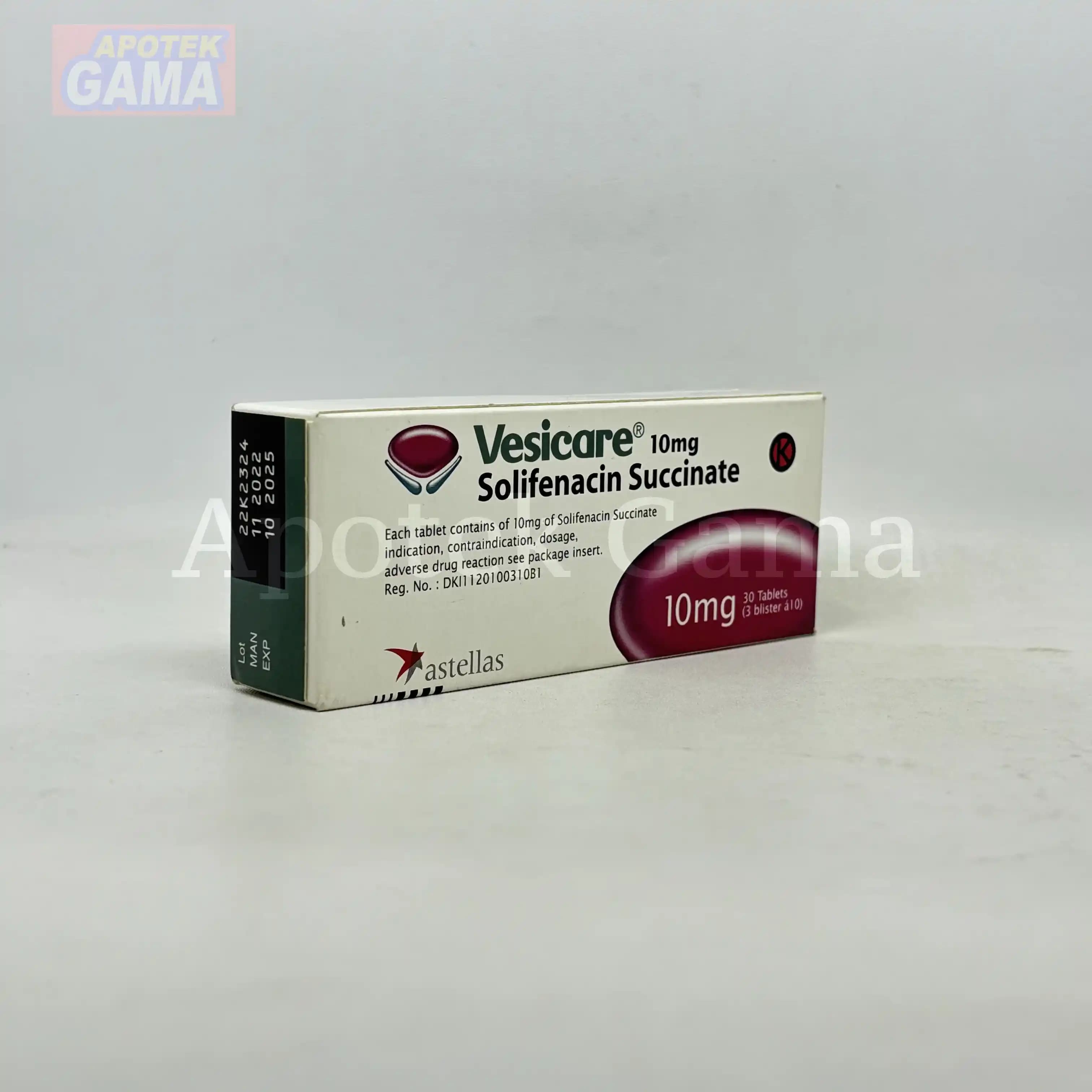 VESICARE 10MG TABLET 3