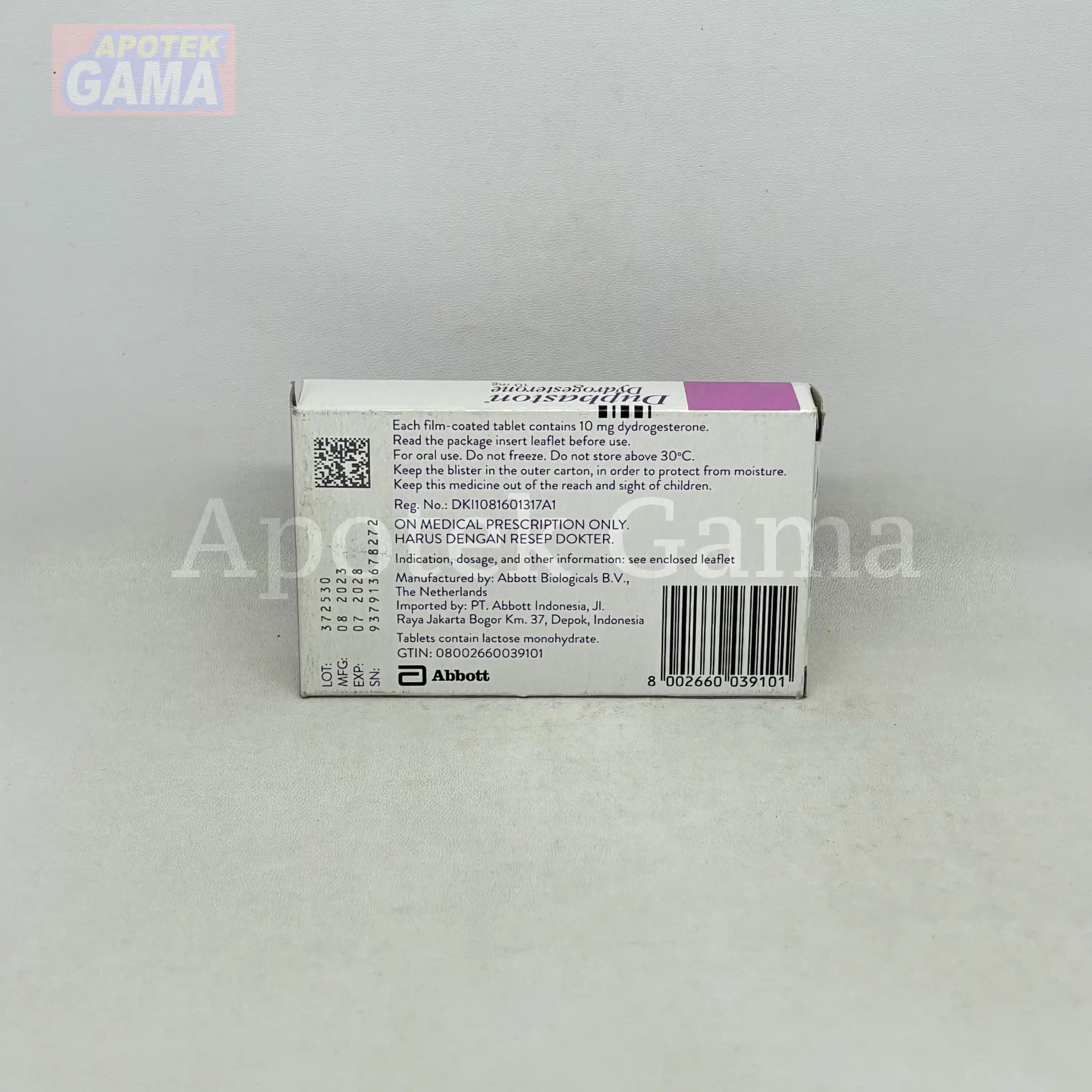 DUPHASTON TAB 10 5