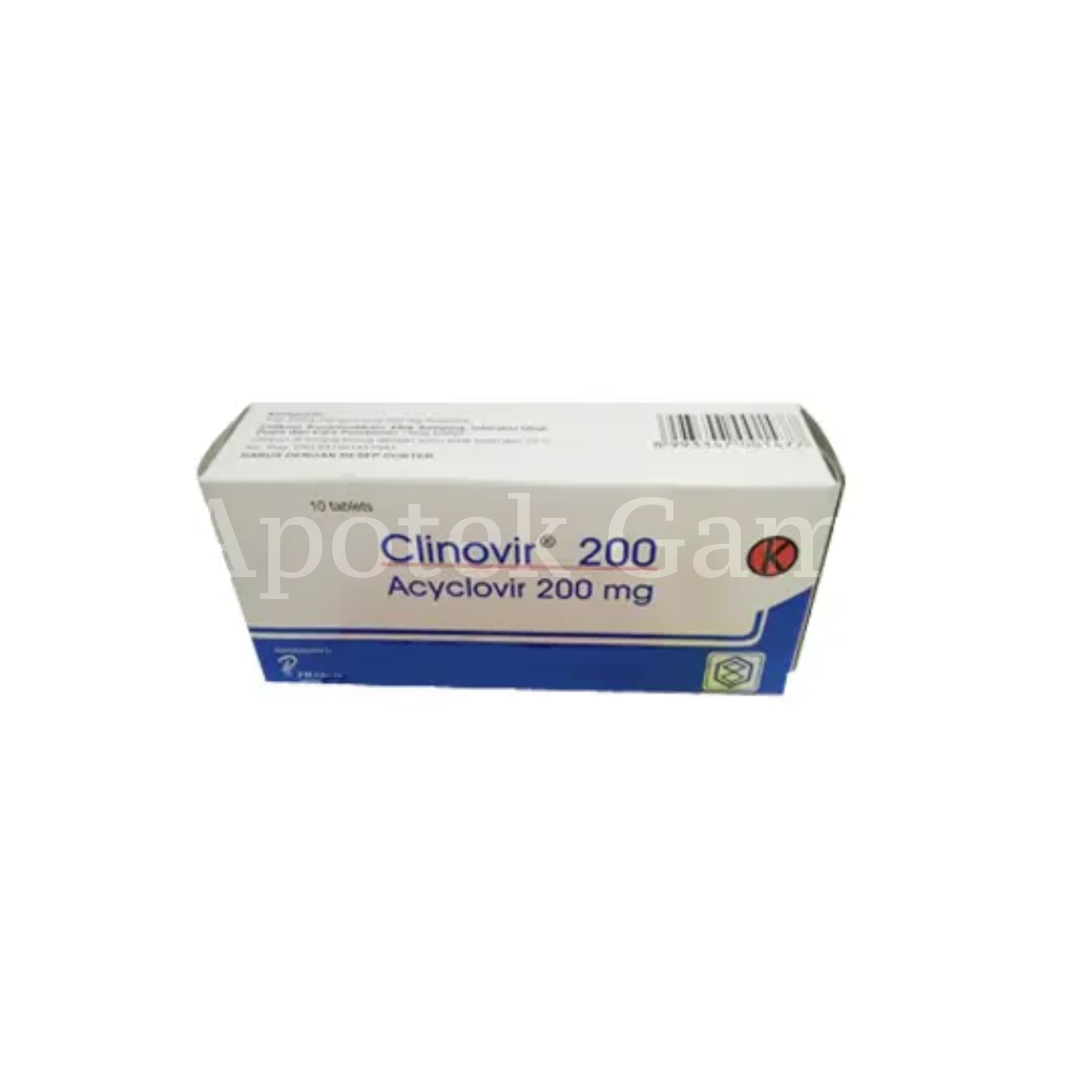 CLINOVIR 200MG/30