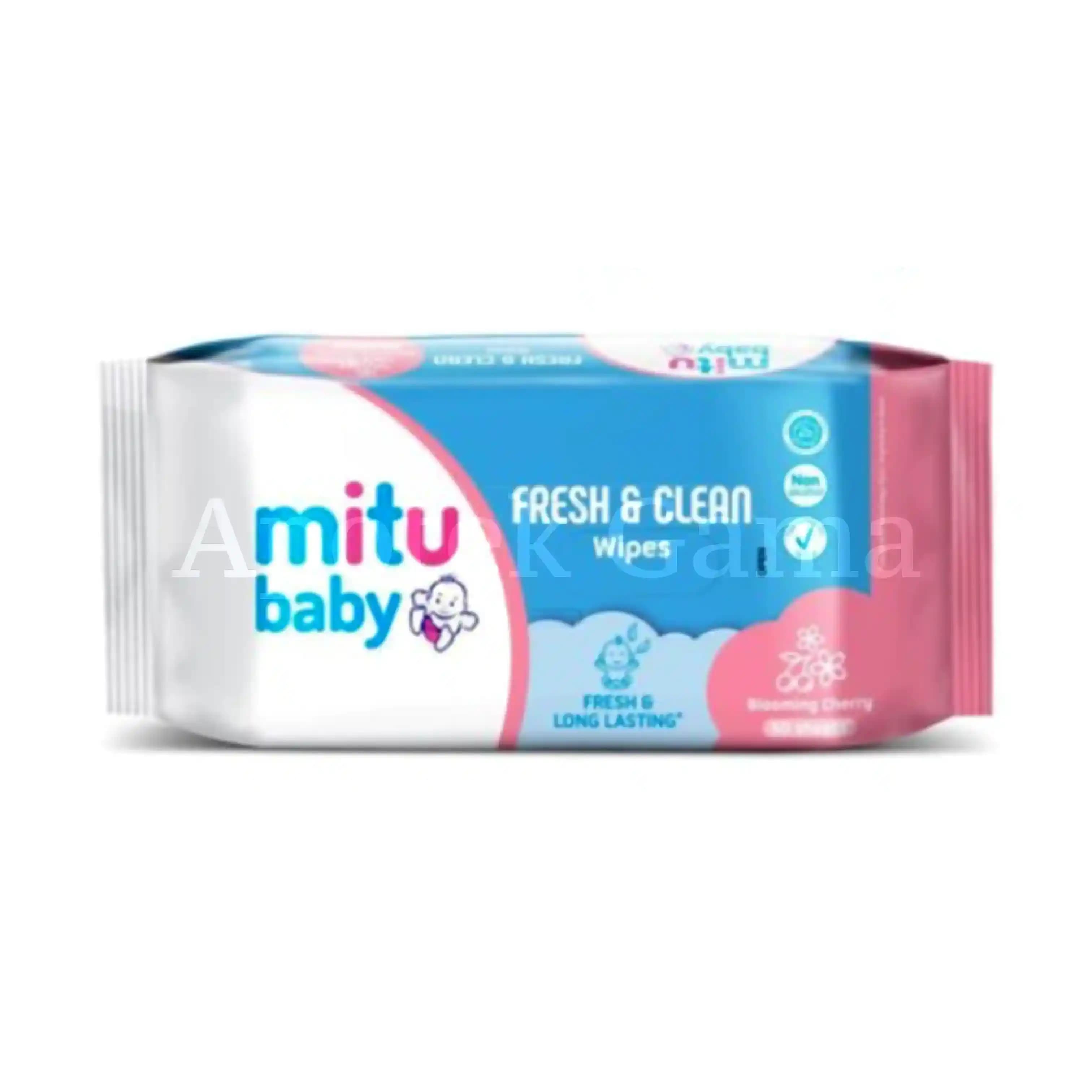 MITU BABY WIPES F&C BLOOMING CHERRY 40'S 2