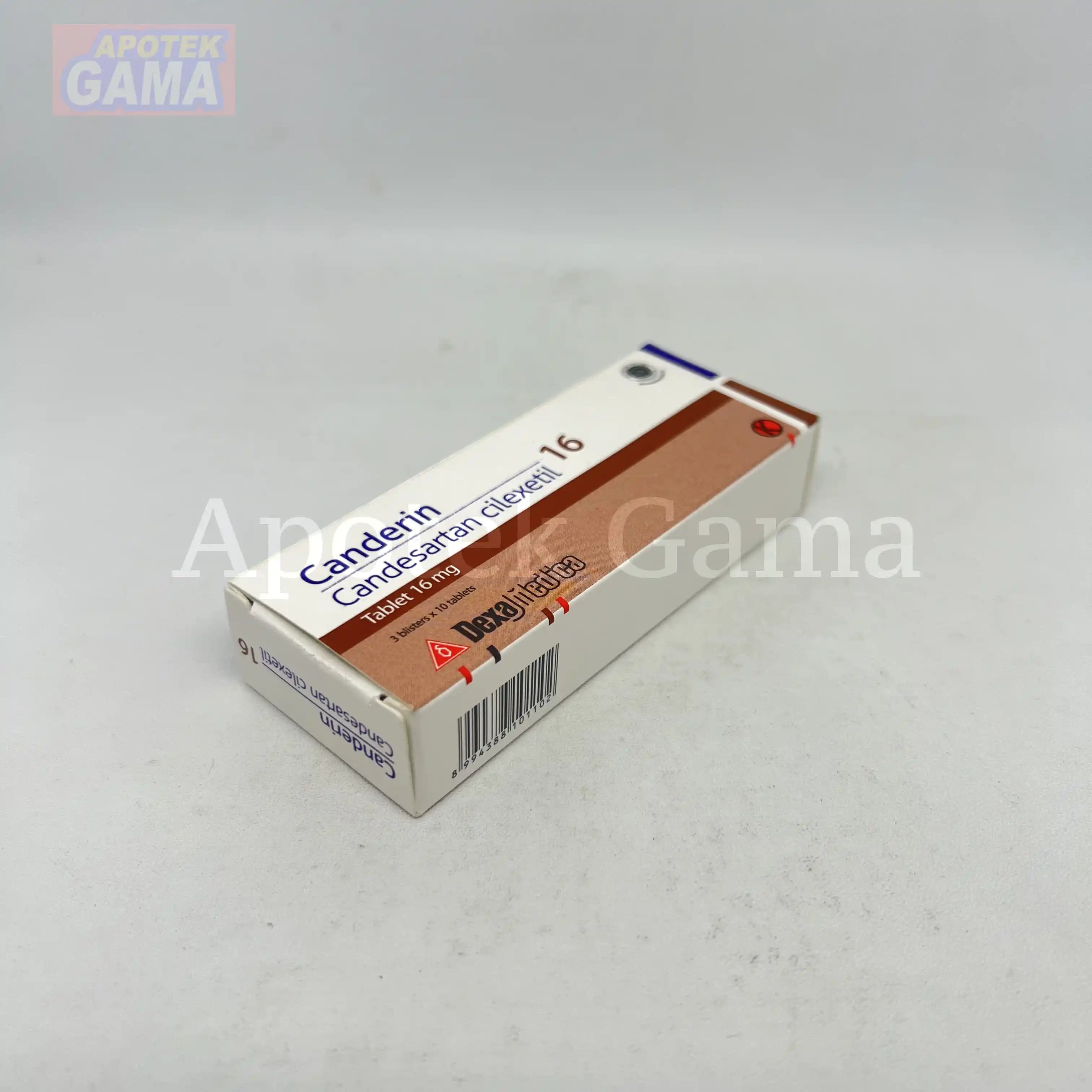 CANDERIN 16 MG TAB 3