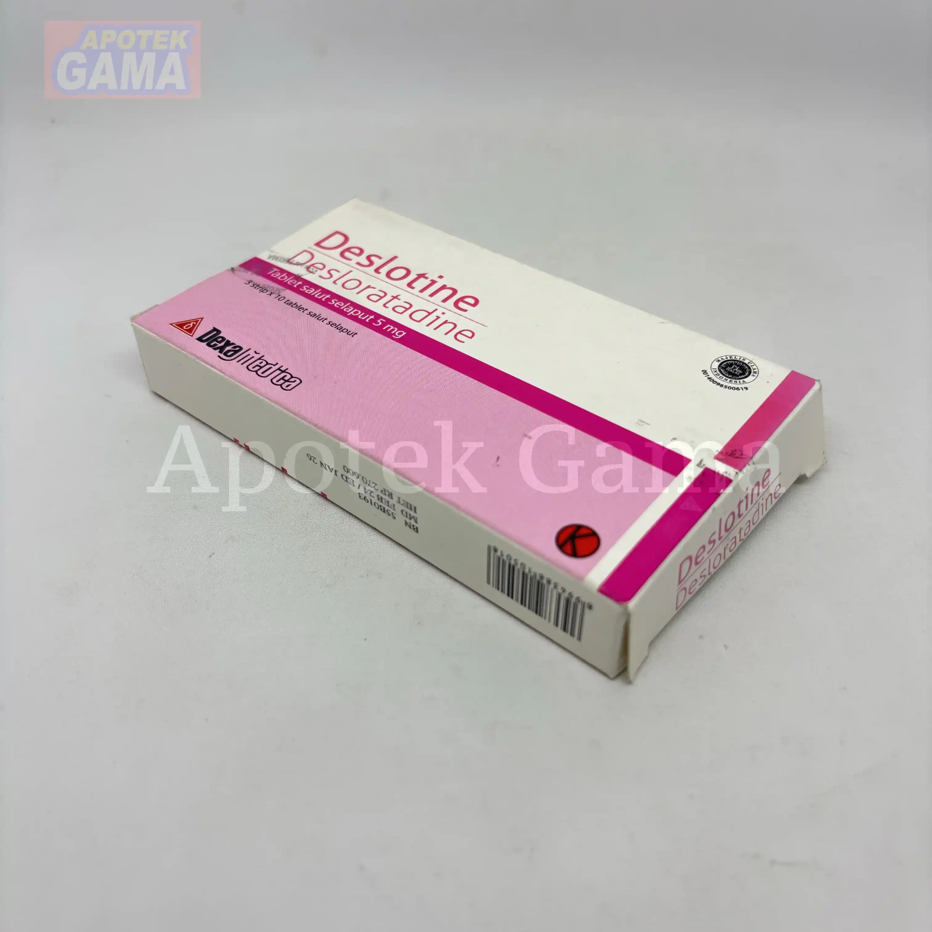 Deslotine tablet 5 mg 5