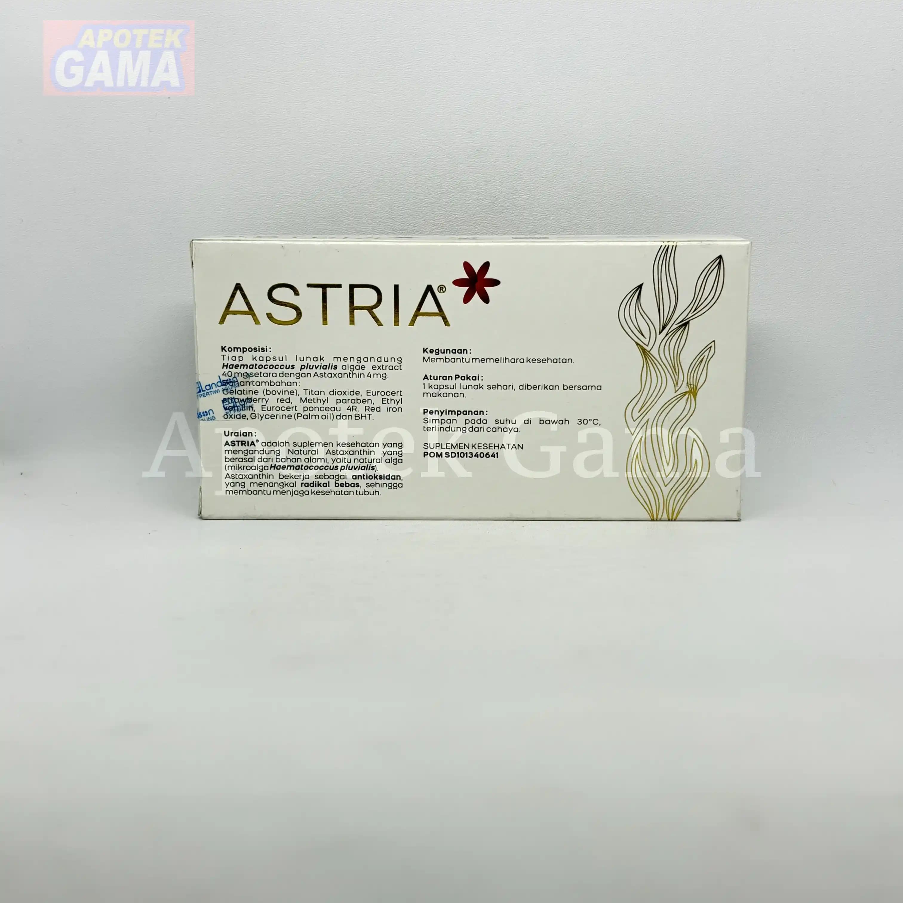 ASTRIA 4 MG/12S KAP  5
