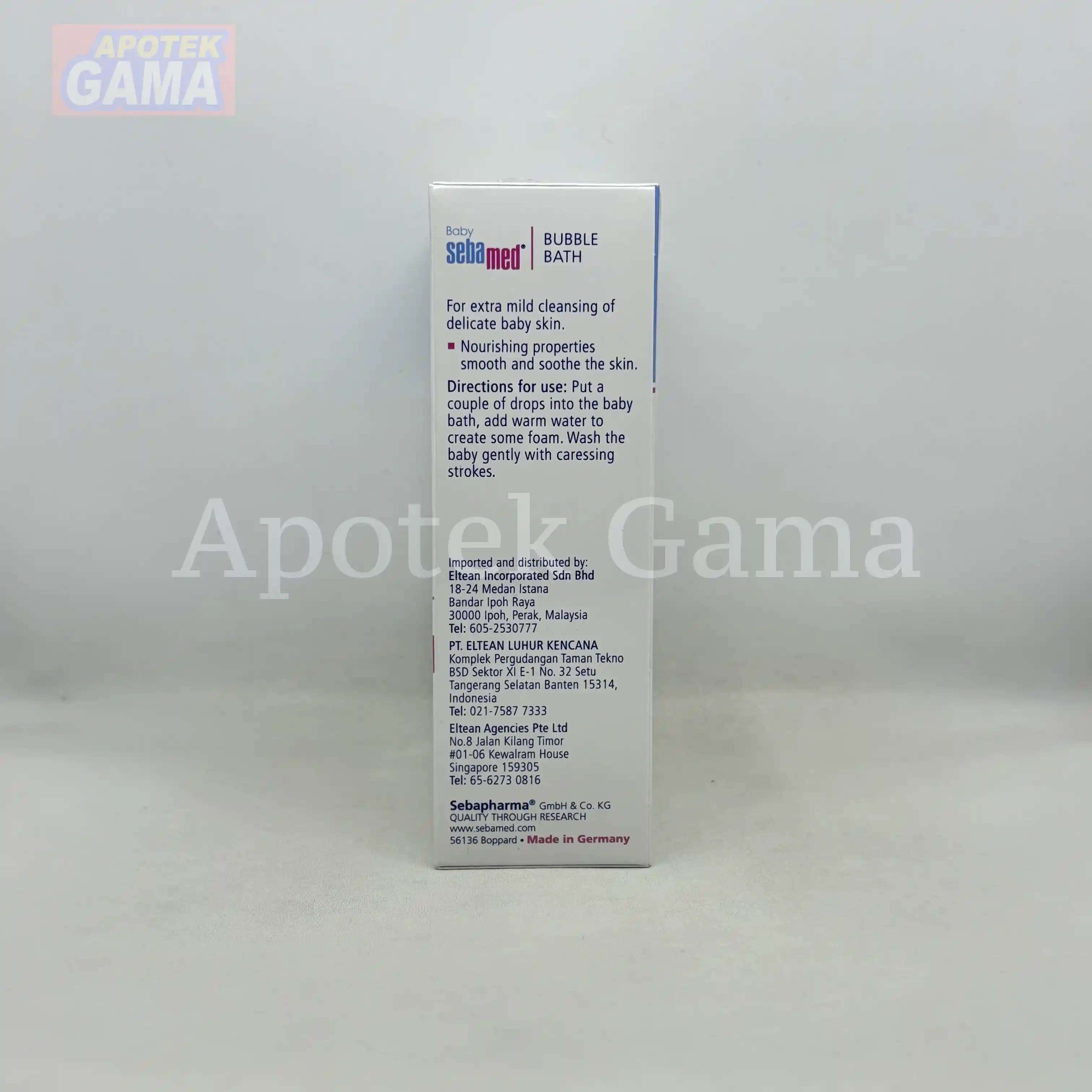 SEBAMED BABY BUBBLE BATH 200ML 4