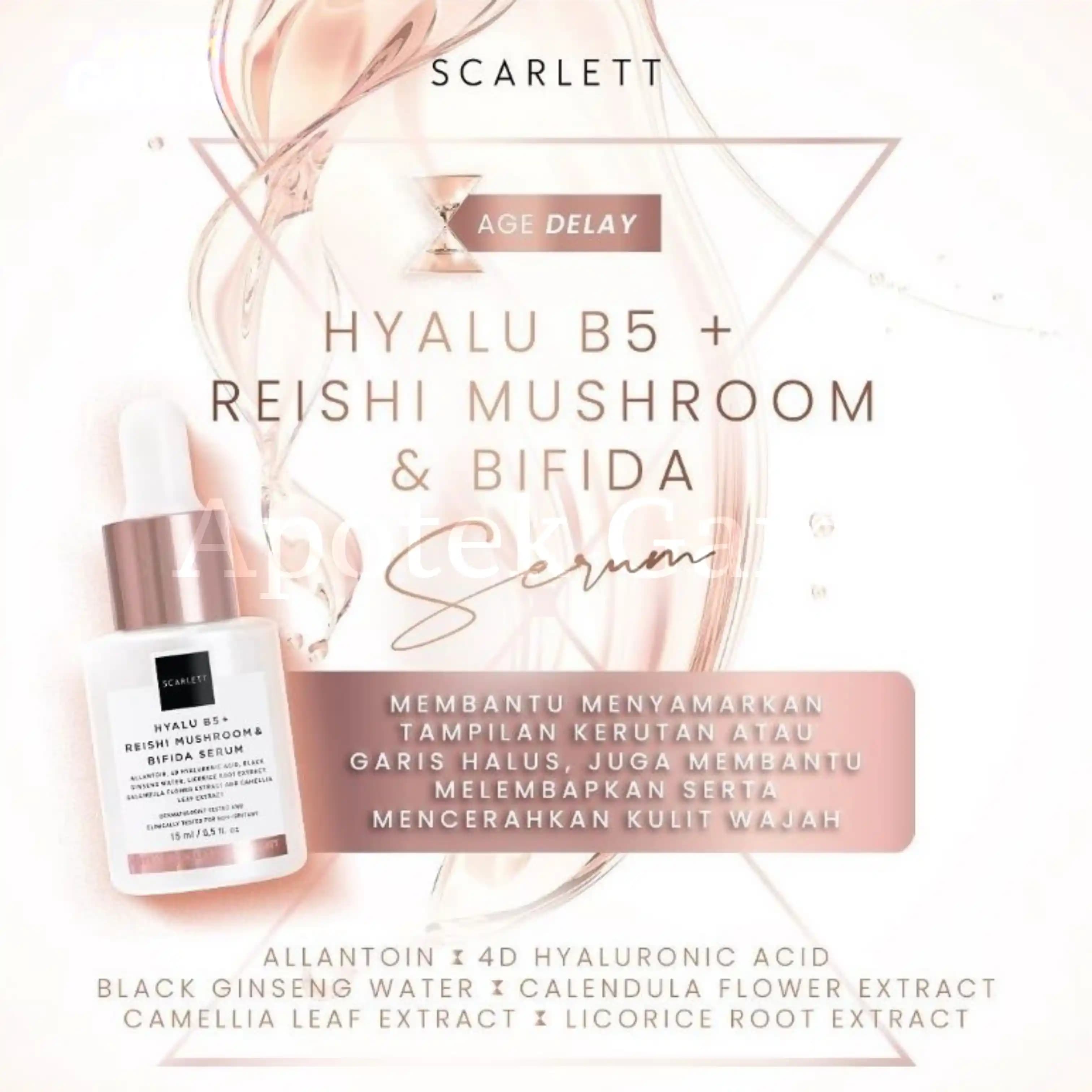SCARLETT AGE DELAY HYALU B5+ SERUM 15ML 2