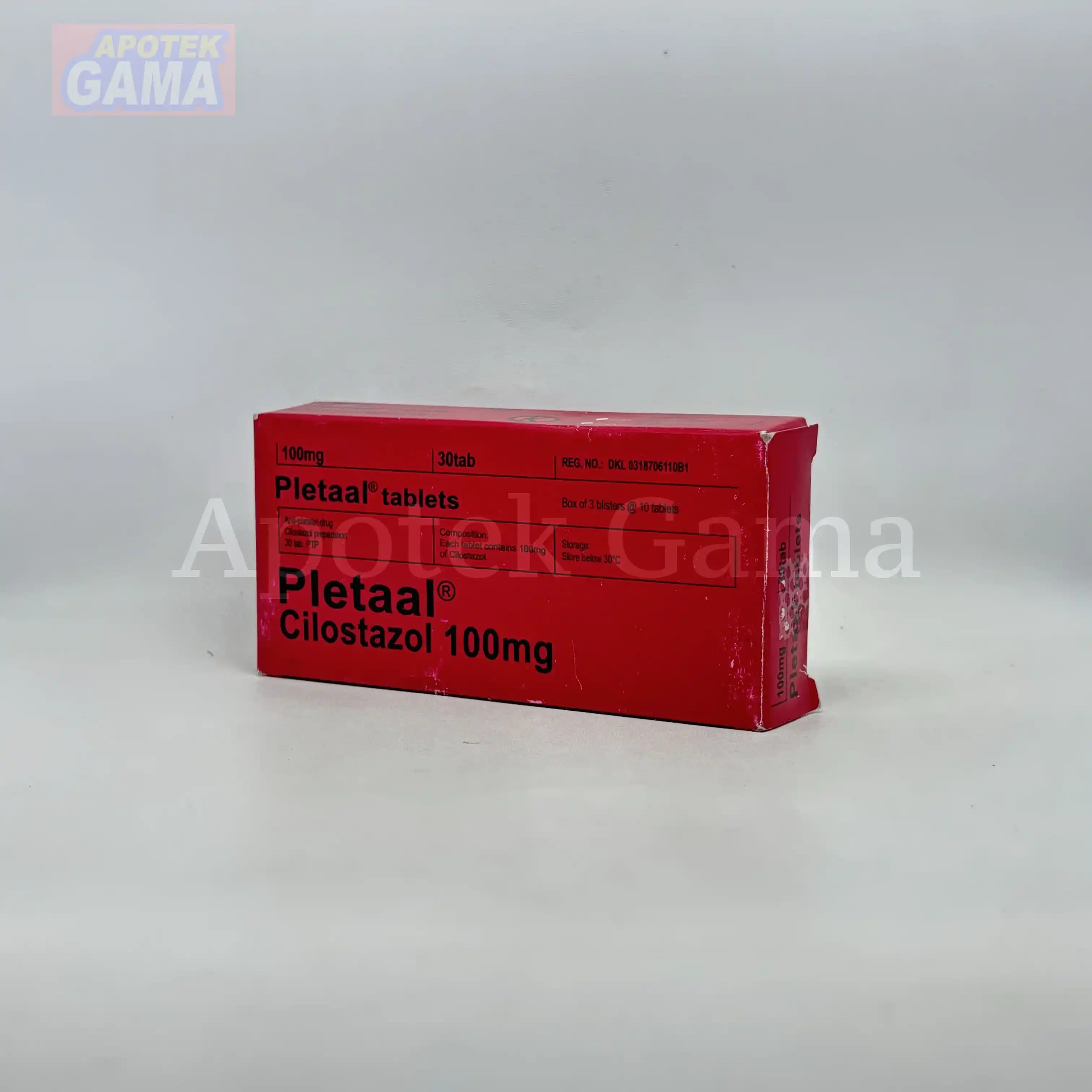 PLETAAL 100MG/30 TAB 3
