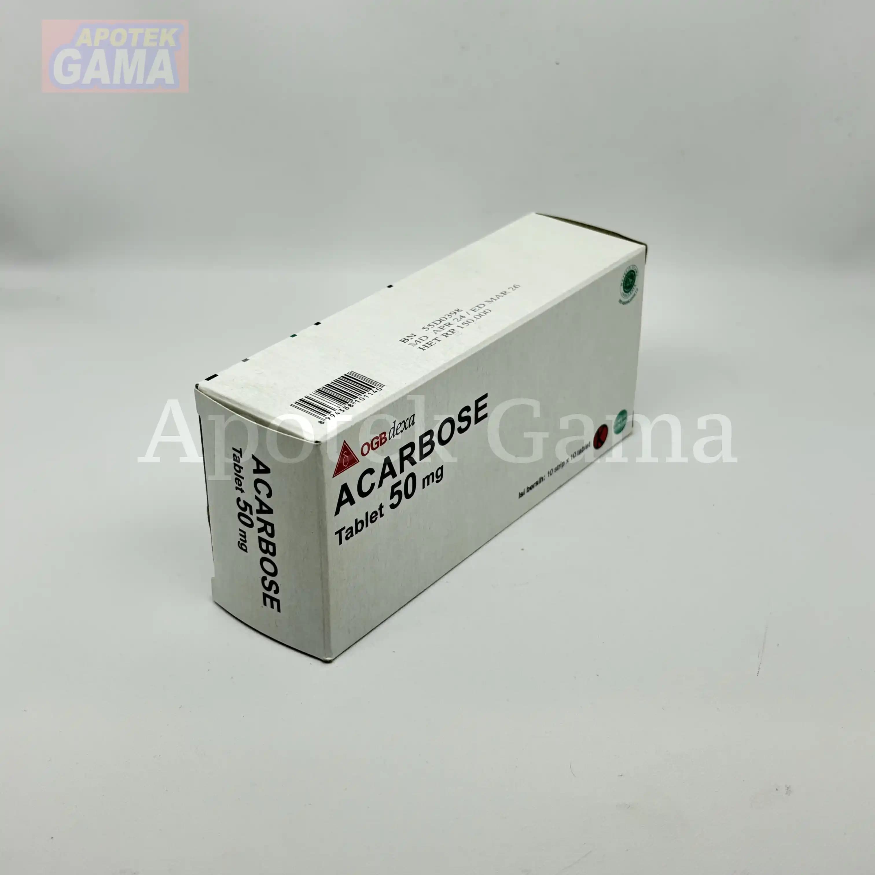 ACARBOSE 50 MG TABLET 2