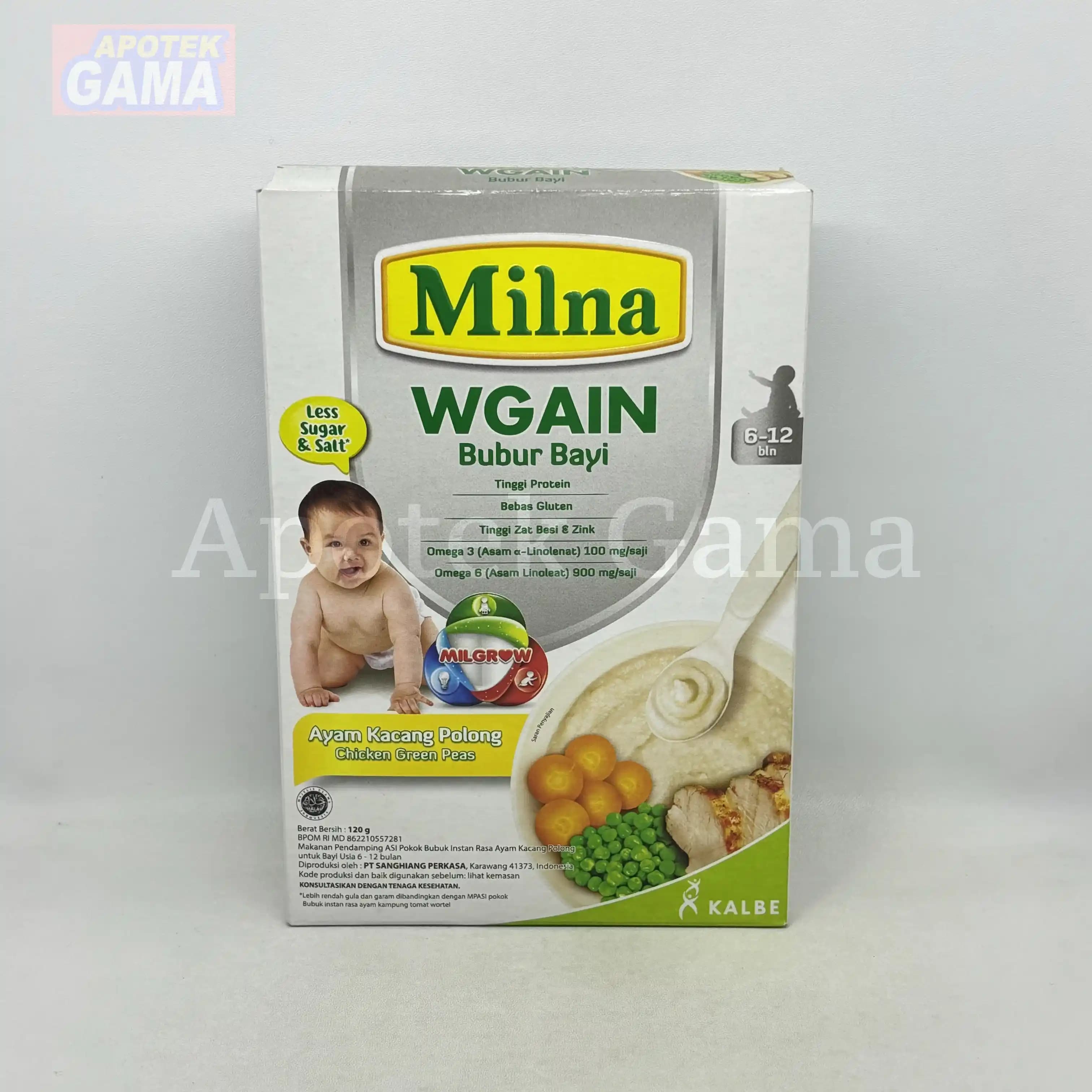 MILNA WGAIN 6+ AYAM KACANG POLONG 120 GR 3