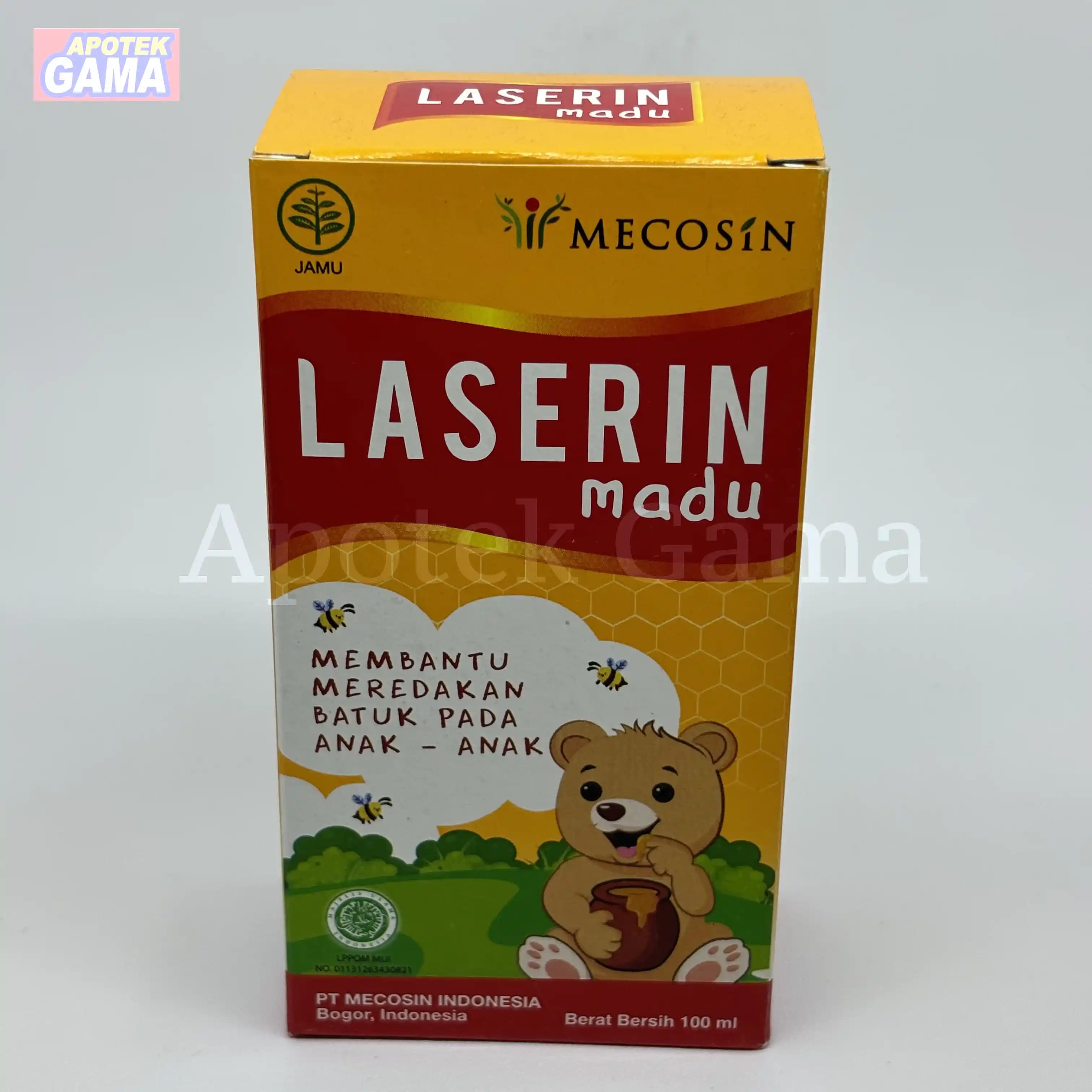 LASERIN SYR MADU 100ML 3