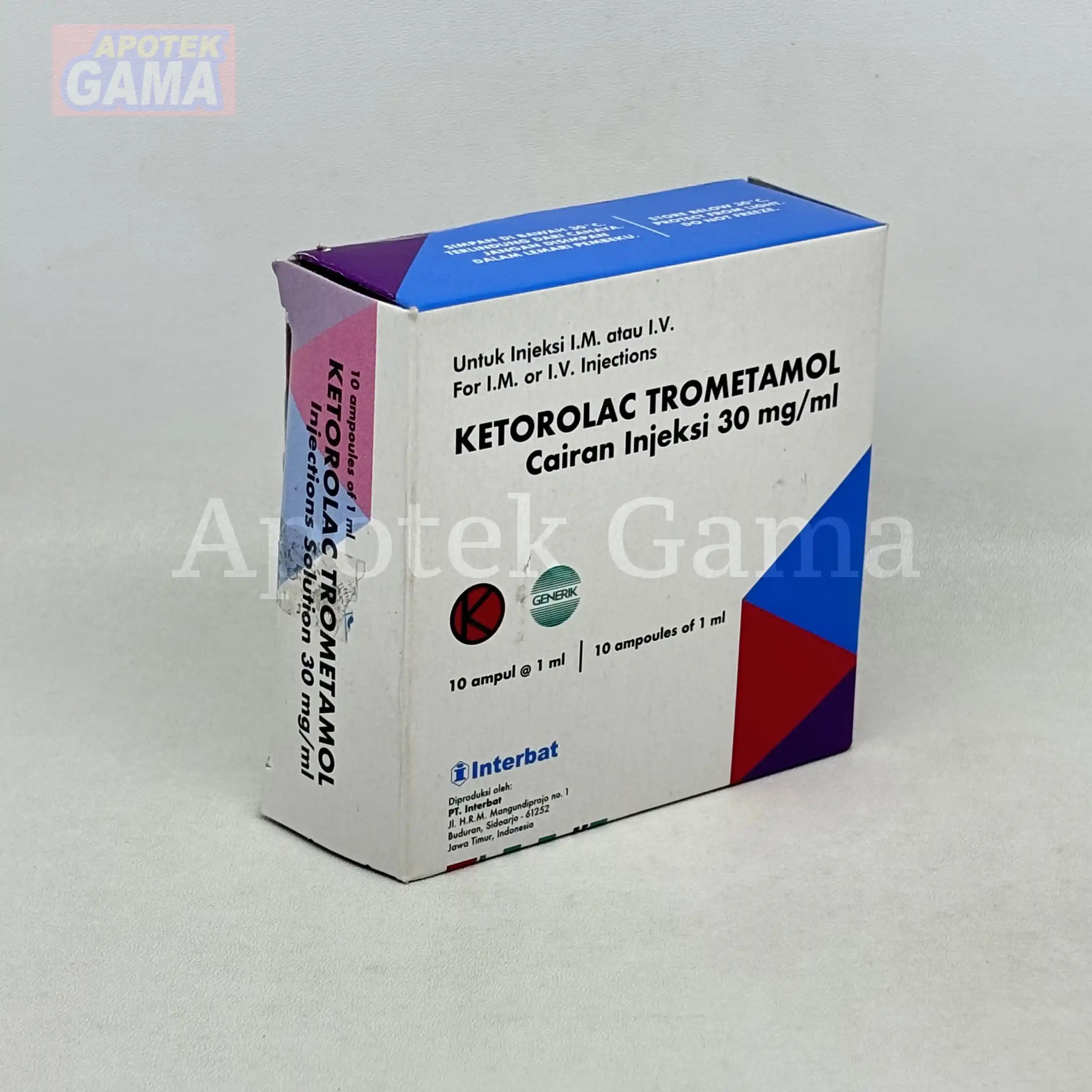 KETOROLAC 30MG INJ