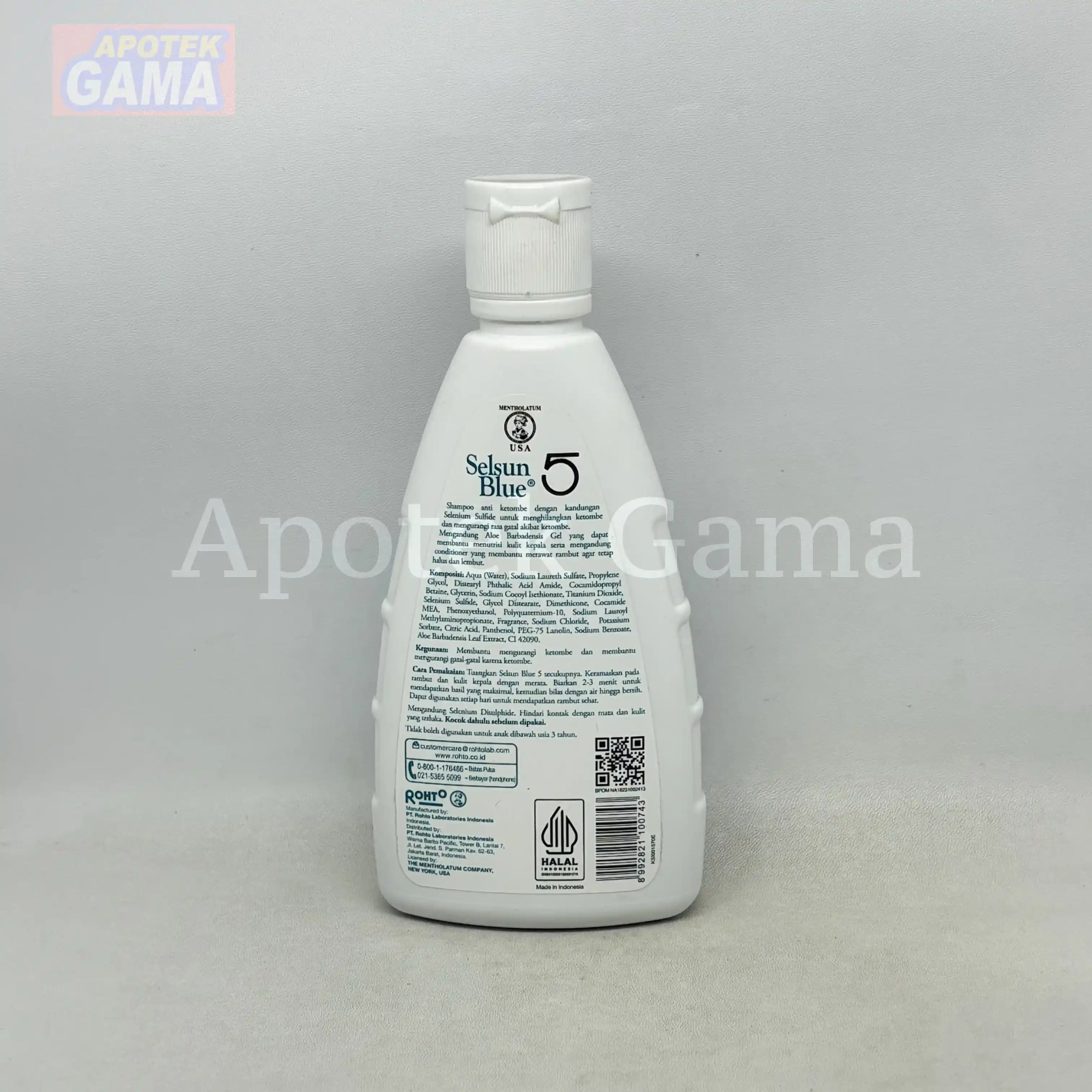 SELSUN BLUE FIVE EXTRA CONDITIONING FORMULA 120 ML