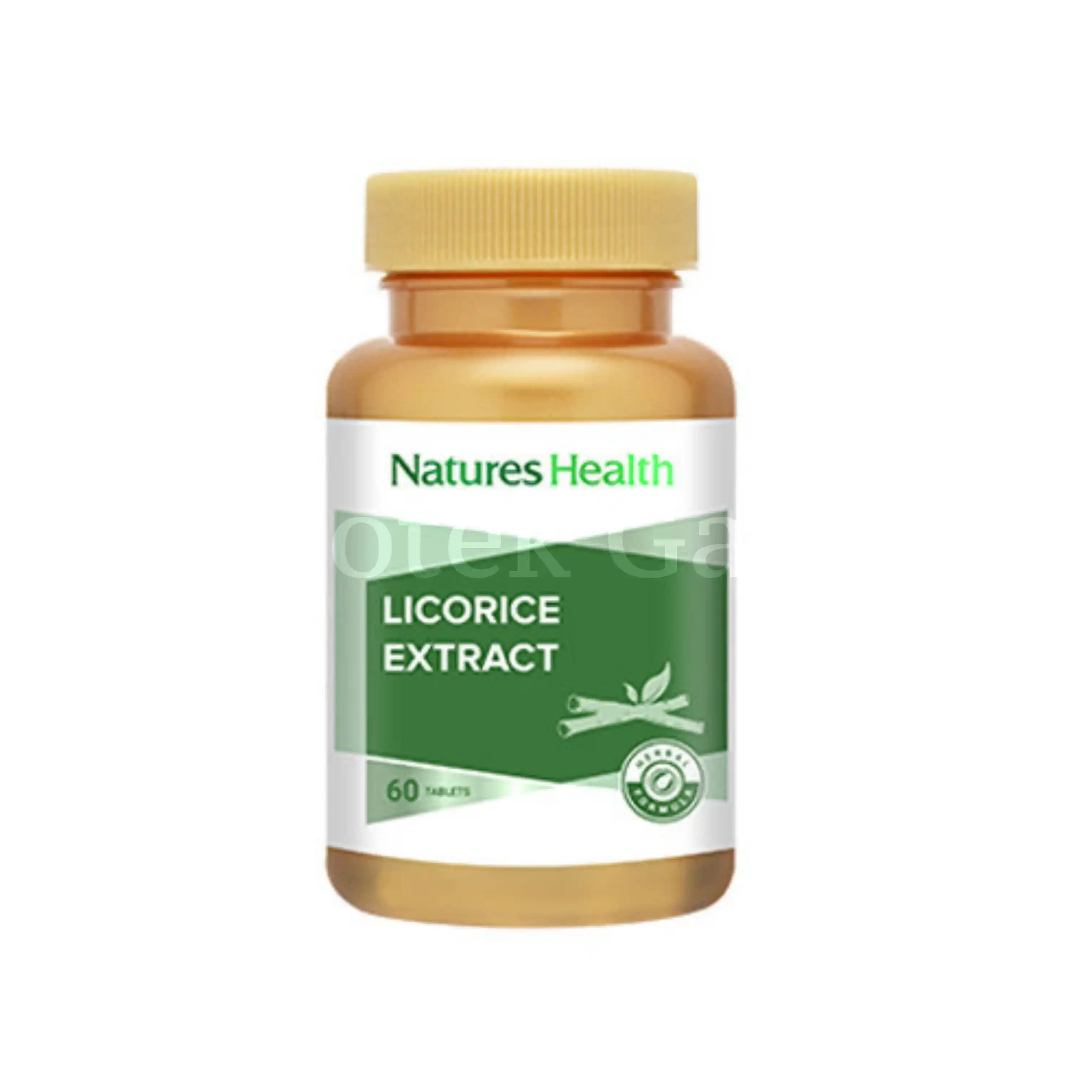 NATURES HEALTH LICORICE EXTRACT 60S 3