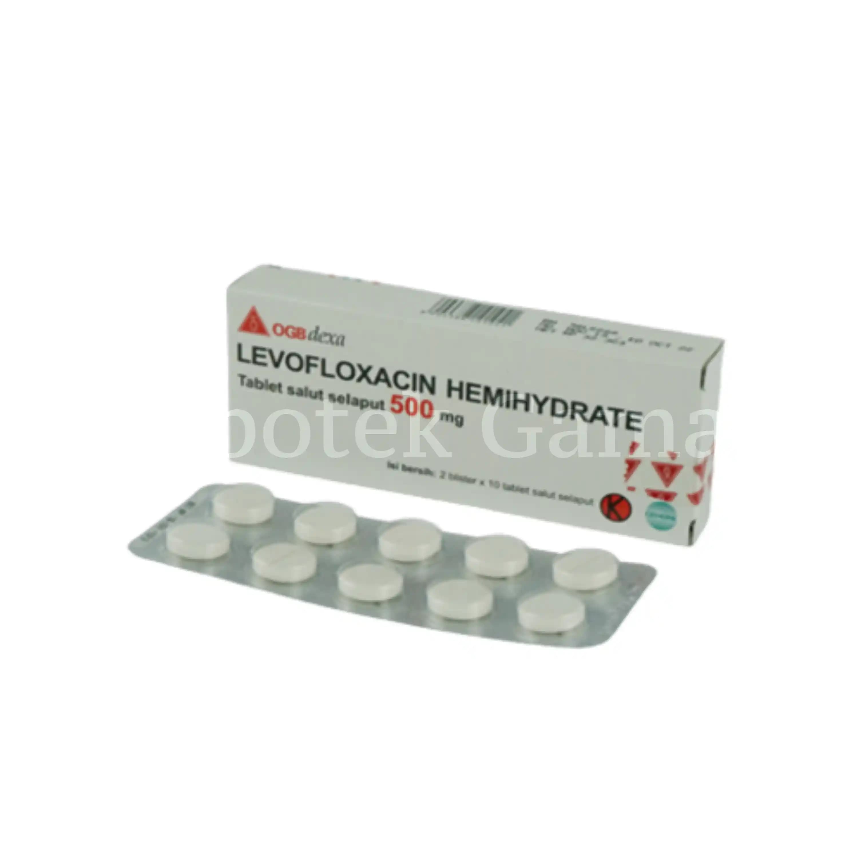 LEVOFLOXACIN TAB 500 (GEN) HJ