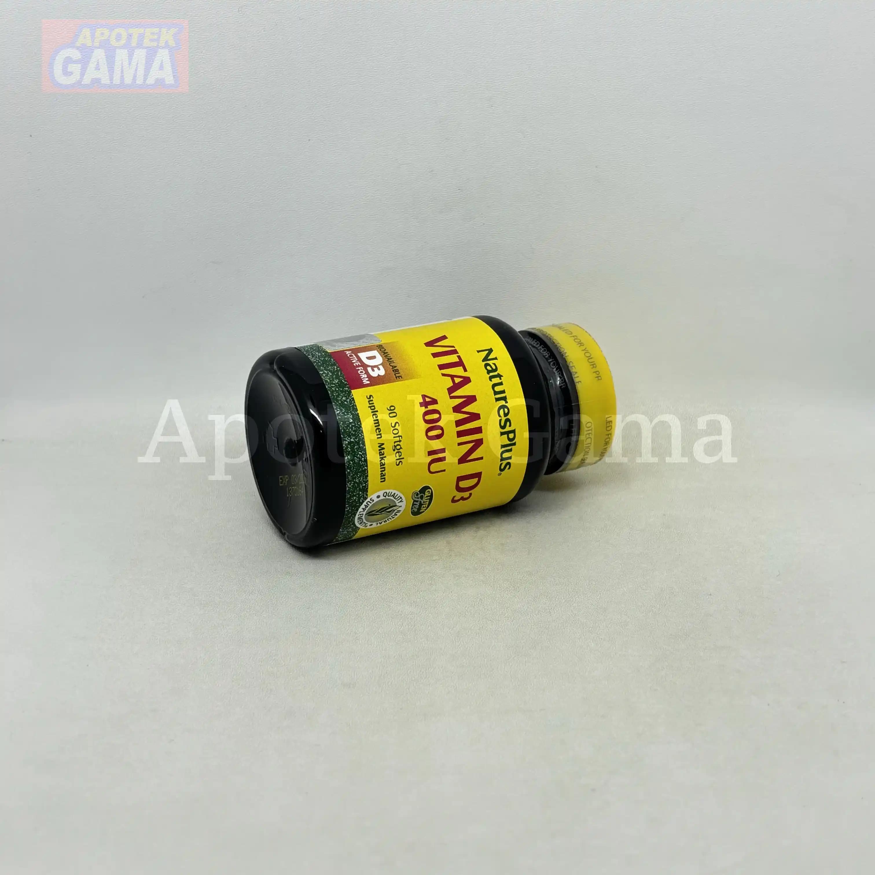 NATURES PLUS VITAMIN D3 400IU 90S
