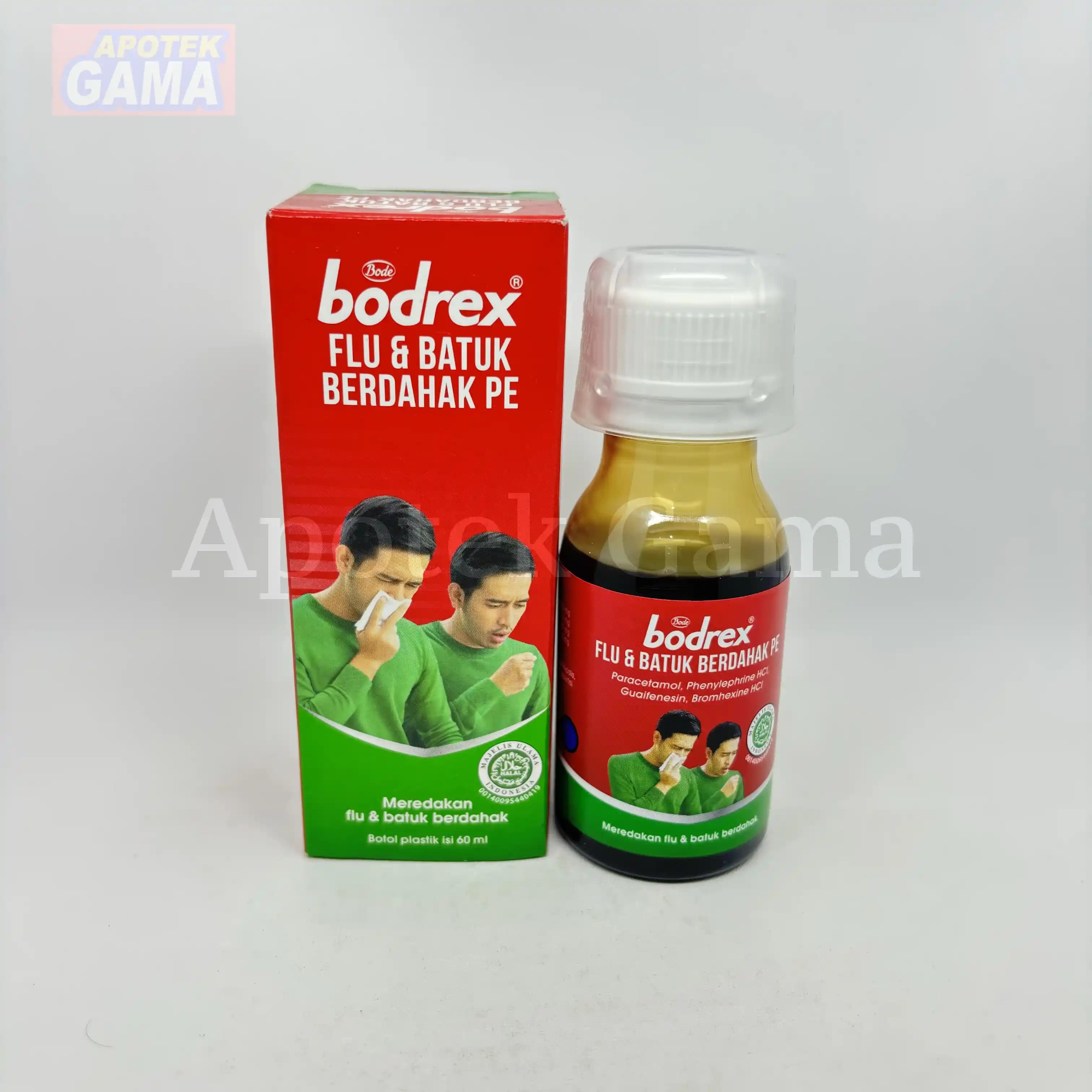 BODREX FLU & BATUK BERDAHAK PE SYR 60ML