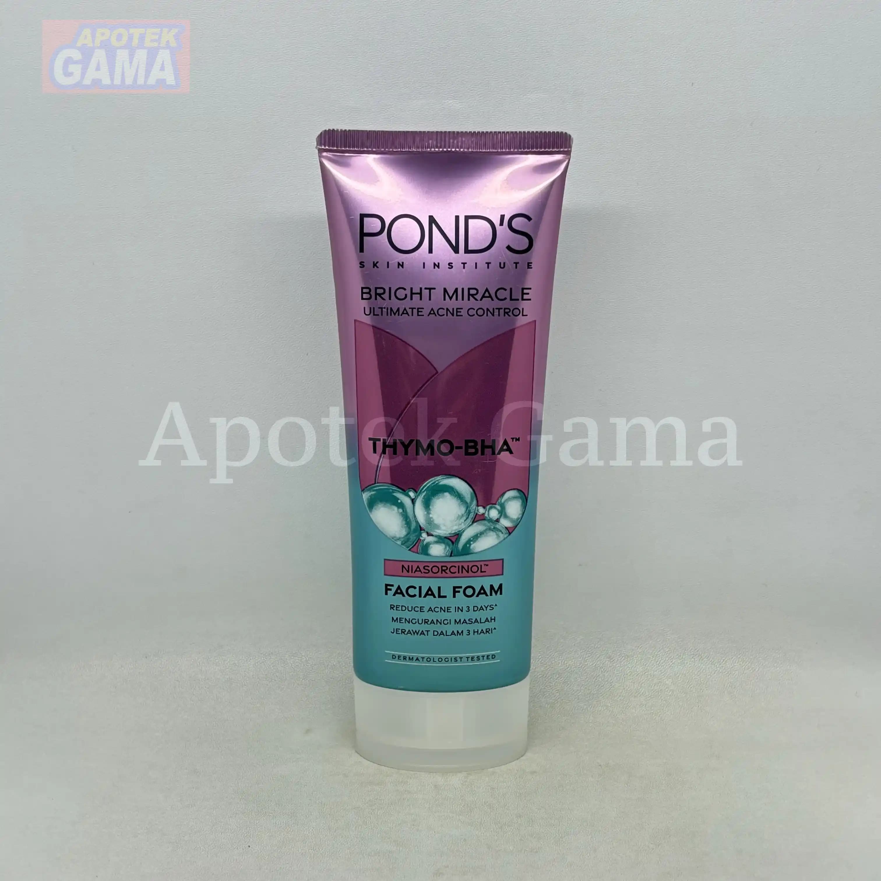 PONDS ACNE SOLUTION FACIAL FOAM 100 GR